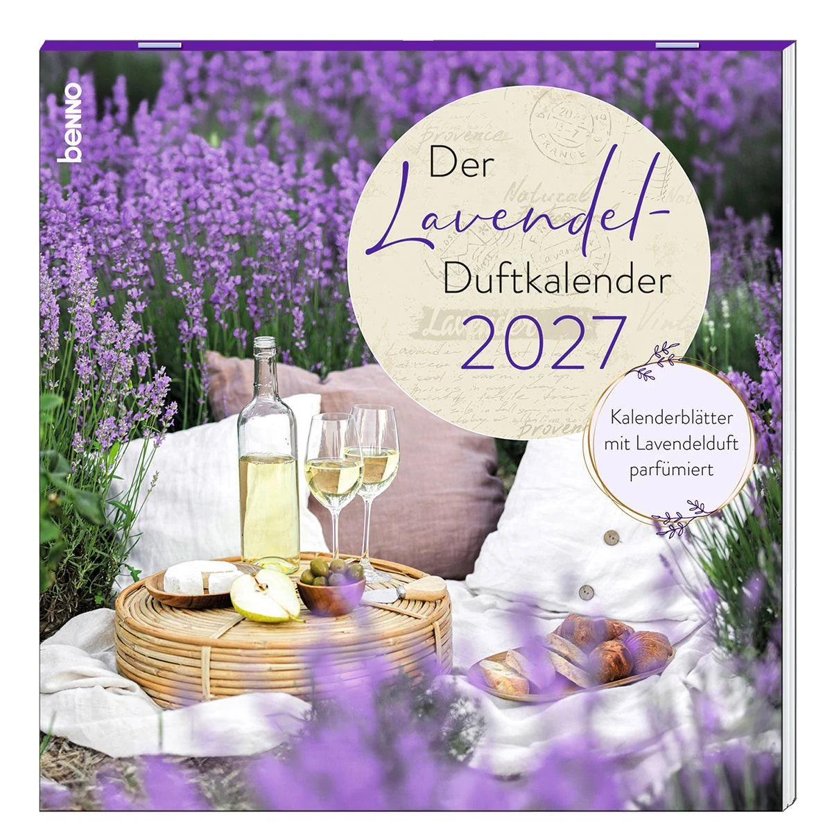 Wandkalender: Der Lavendel-Duftkalender 2027