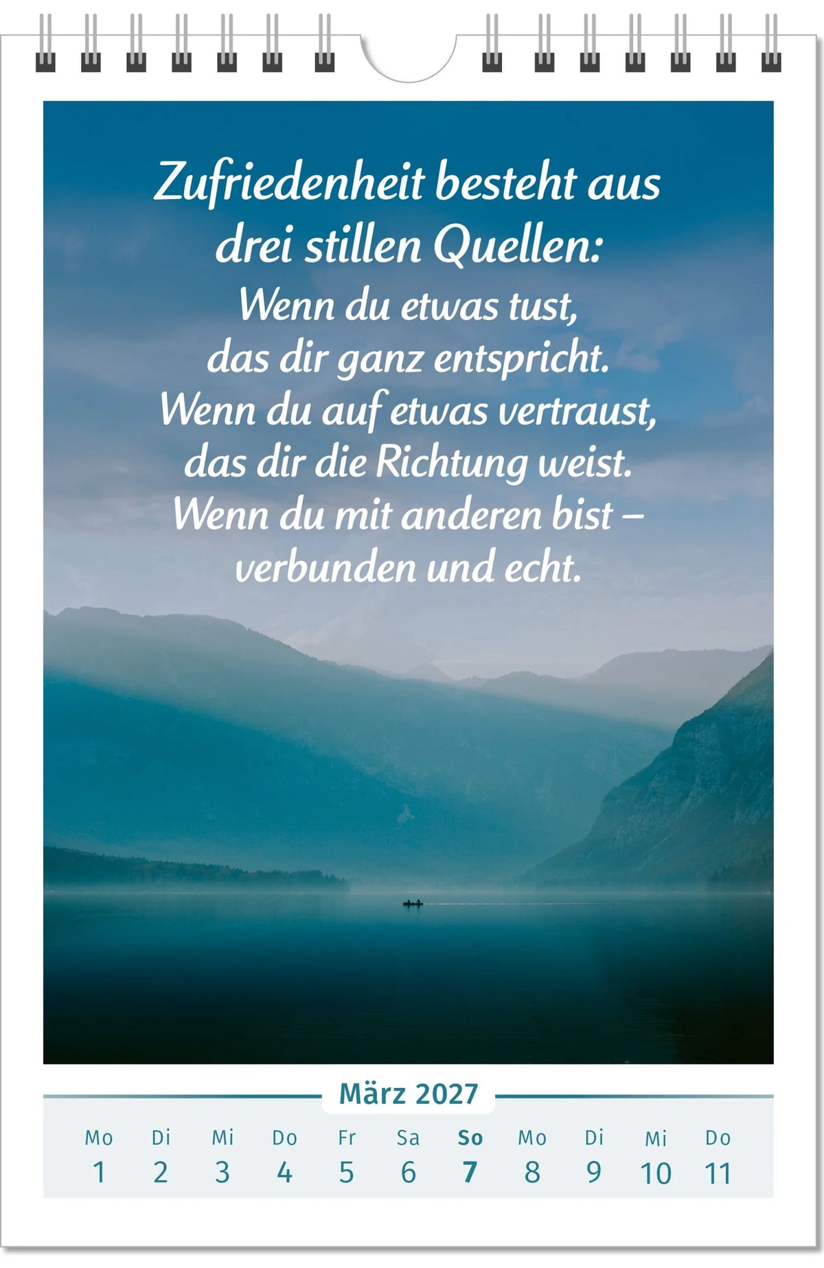 Der Lebensfreude-Kalender 2027 – Ansicht