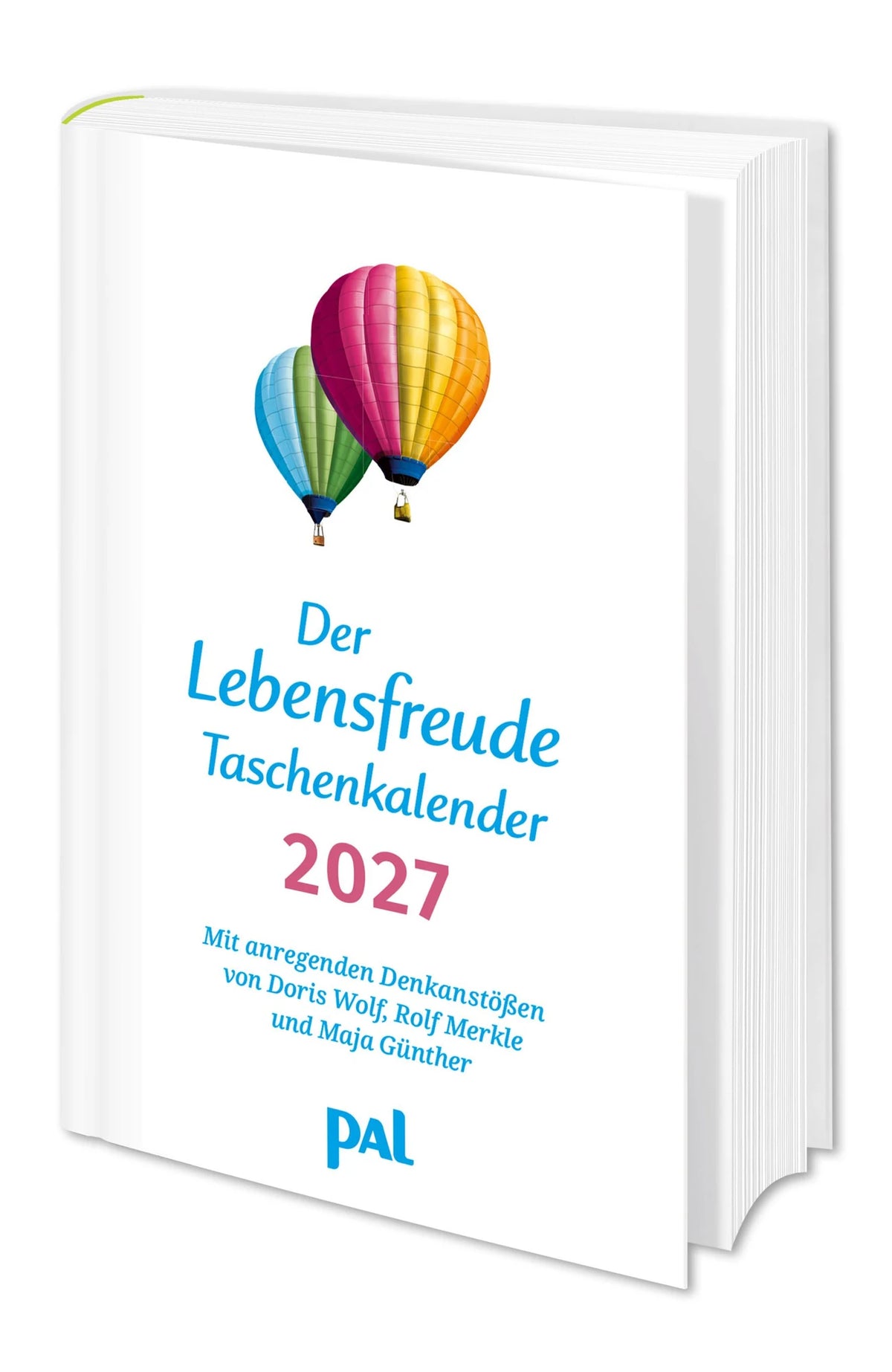 Der Lebensfreude-Taschenkalender 2027 – Ansicht