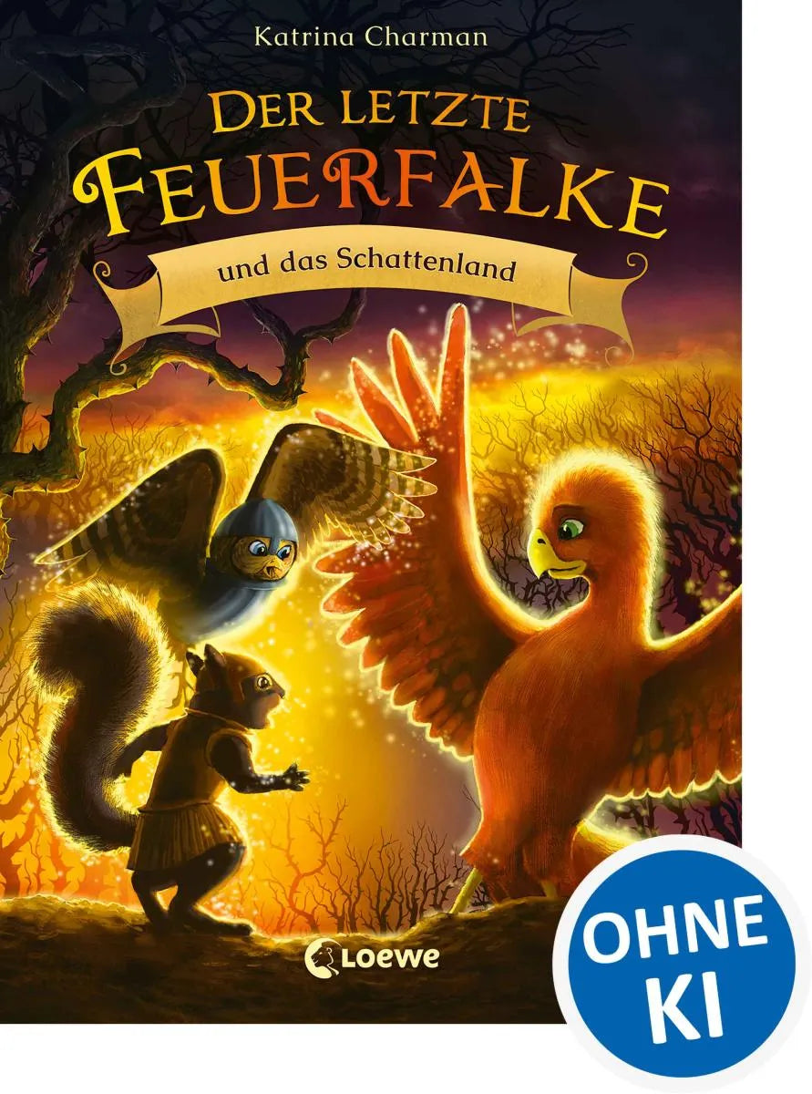 Cover: Der letzte Feuerfalke und das Schattenland (E-Book) von Katrina Charman