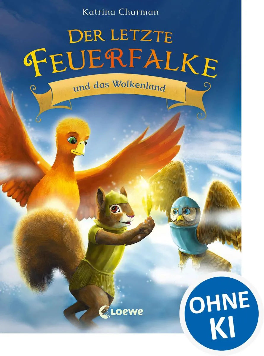 Cover: Der letzte Feuerfalke und das Wolkenland (E-Book) von Katrina Charman
