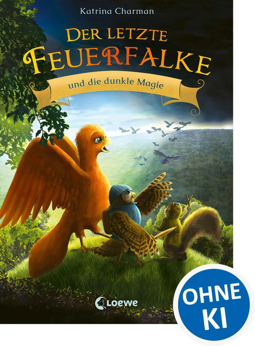 Cover: Der letzte Feuerfalke und die dunkle Magie (E-Book) von Katrina Charman