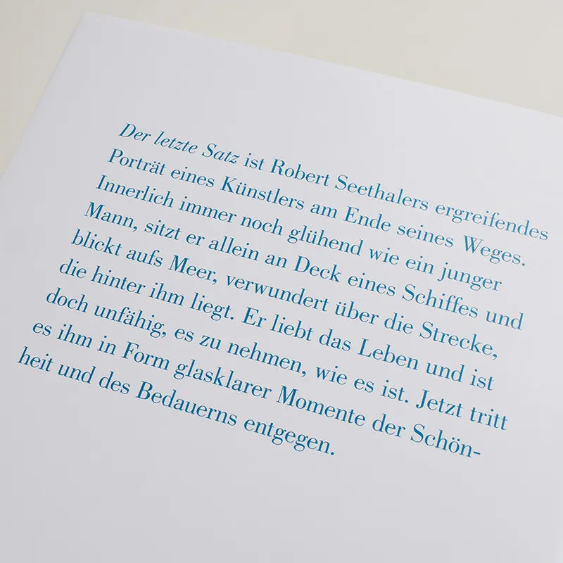 Abbildung von 'Der letzte Satz'