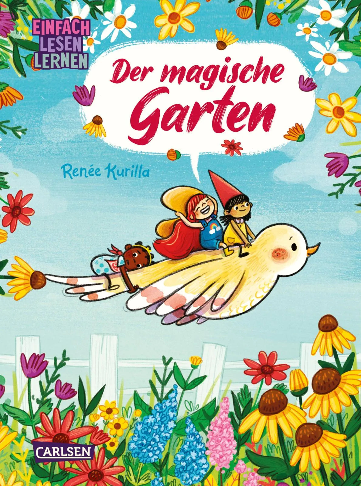 Buchcover von 'Der magische Garten' - Gebundene Ausgabe von Renée Kurilla