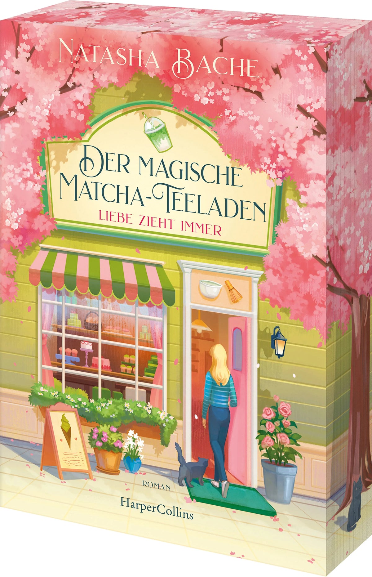 Cover: Der magische Matcha-Teeladen: Liebe zieht immer (Taschenbuch) von Natasha Bache