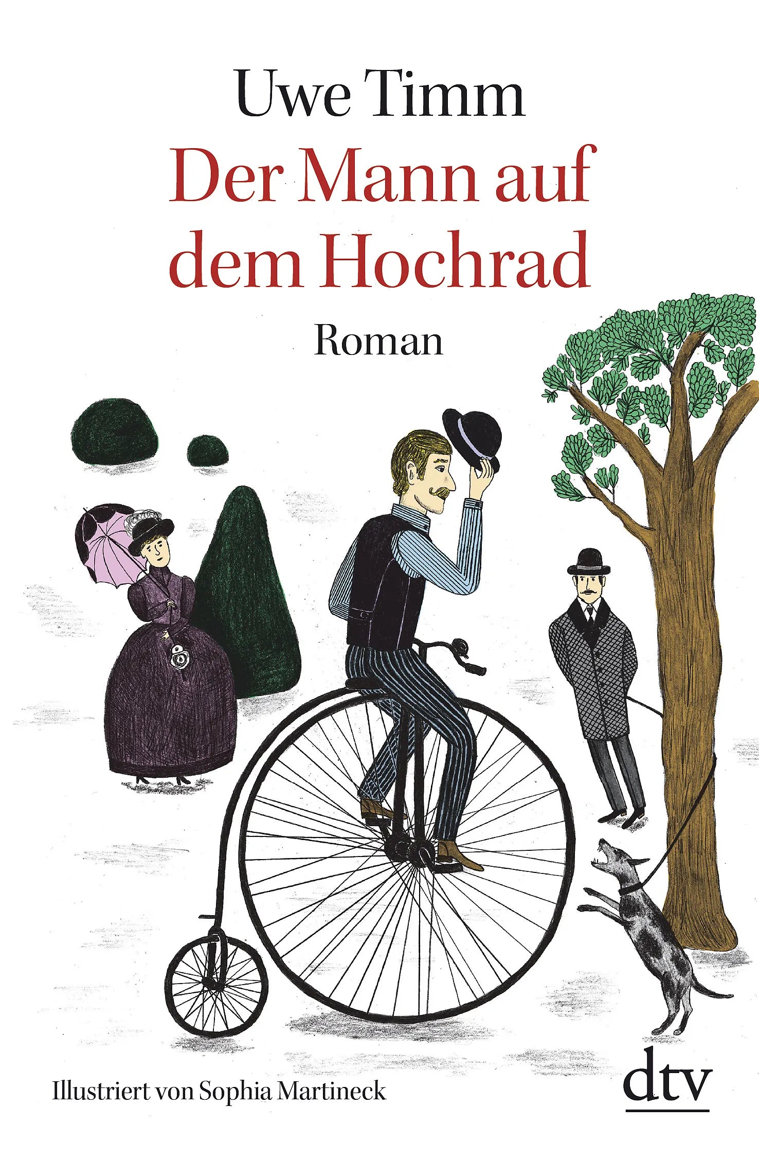 Buchcover von 'Der Mann auf dem Hochrad' - Paperback von Uwe Timm