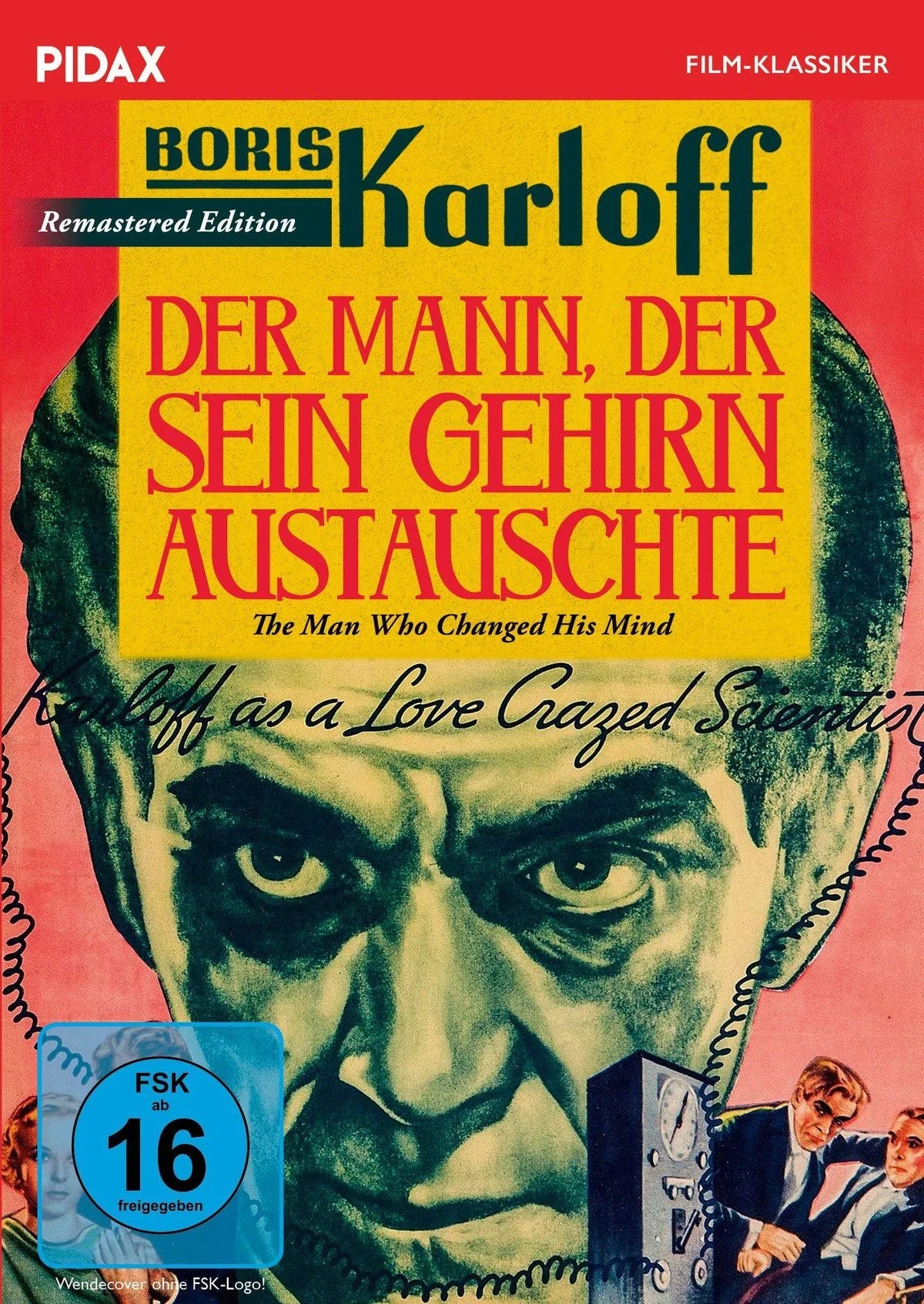Der Mann, der sein Gehirn austauschte - DVD