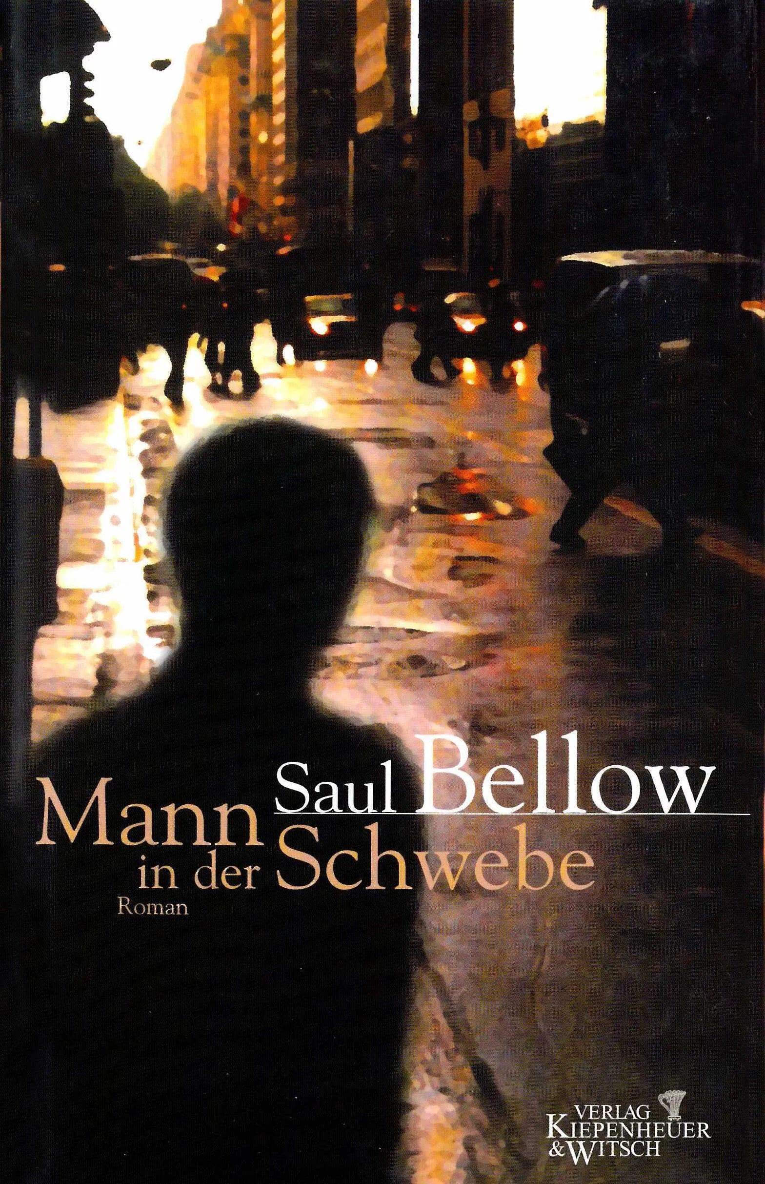 Buchcover von 'Der Mann in der Schwebe' - Gebundene Ausgabe von Saul Bellow