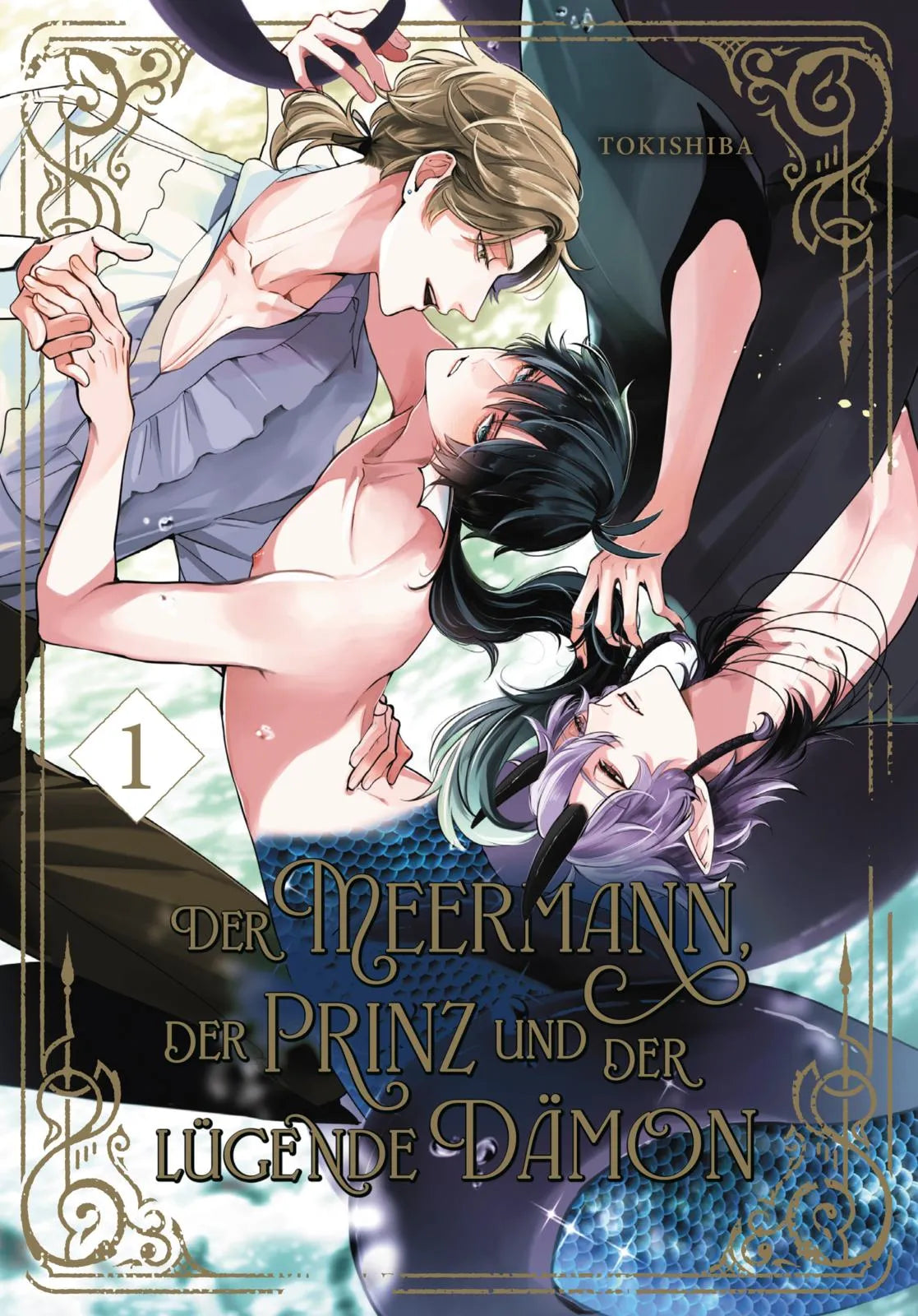 Buchcover von 'Der Meermann, der Prinz und der lügende Dämon 1' - Taschenbuch von Tokishiba