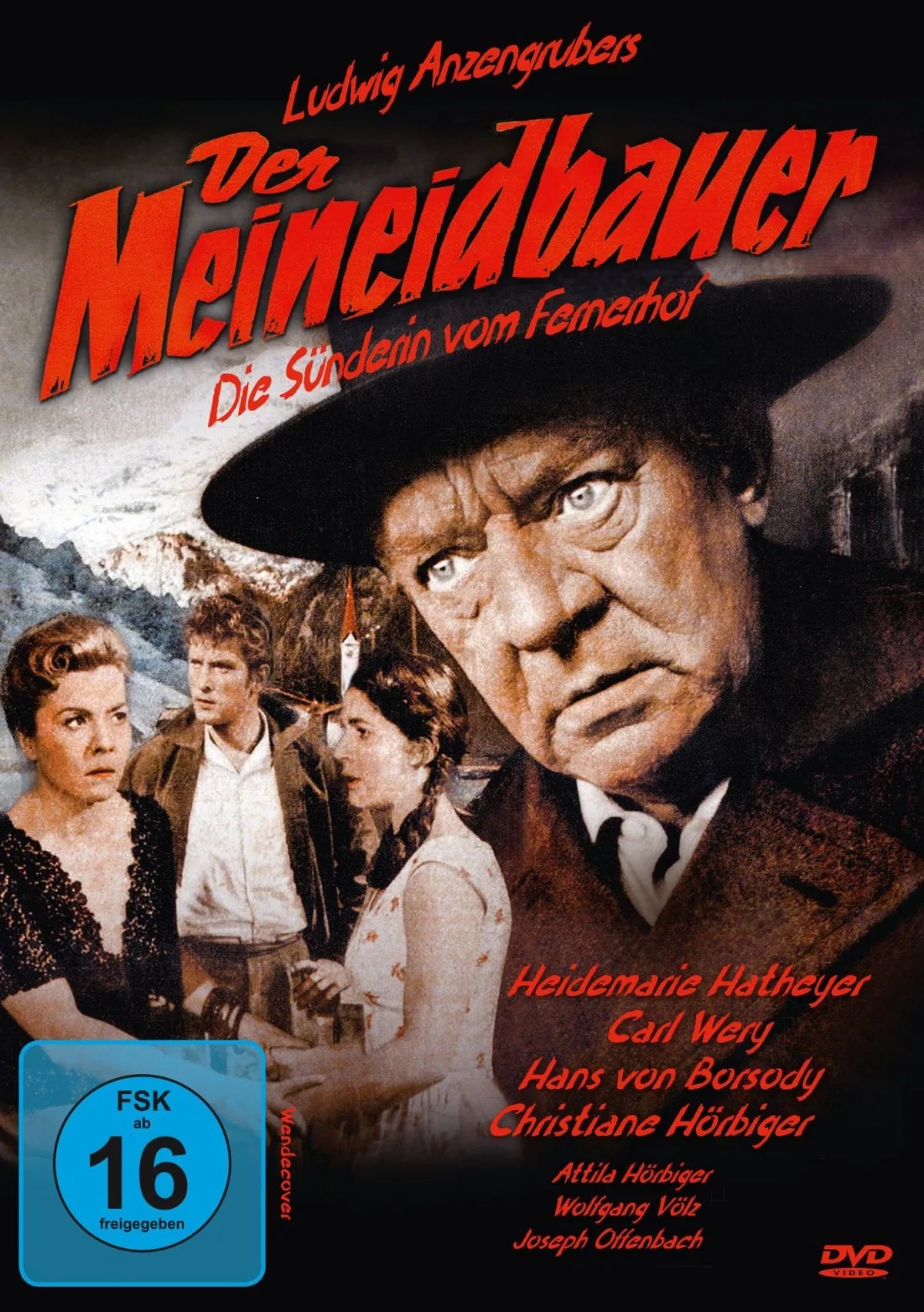 DVD-Cover: Der Meineidbauer. Regie: Rudolf Jugert