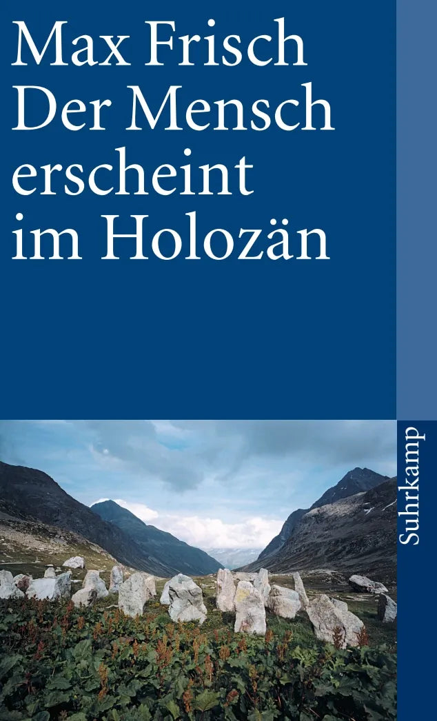 Buchcover von 'Der Mensch erscheint im Holozän' - Taschenbuch von Max Frisch