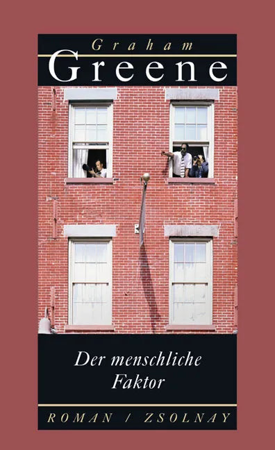 Buchcover von 'Der menschliche Faktor' - Gebundene Ausgabe von Graham Greene