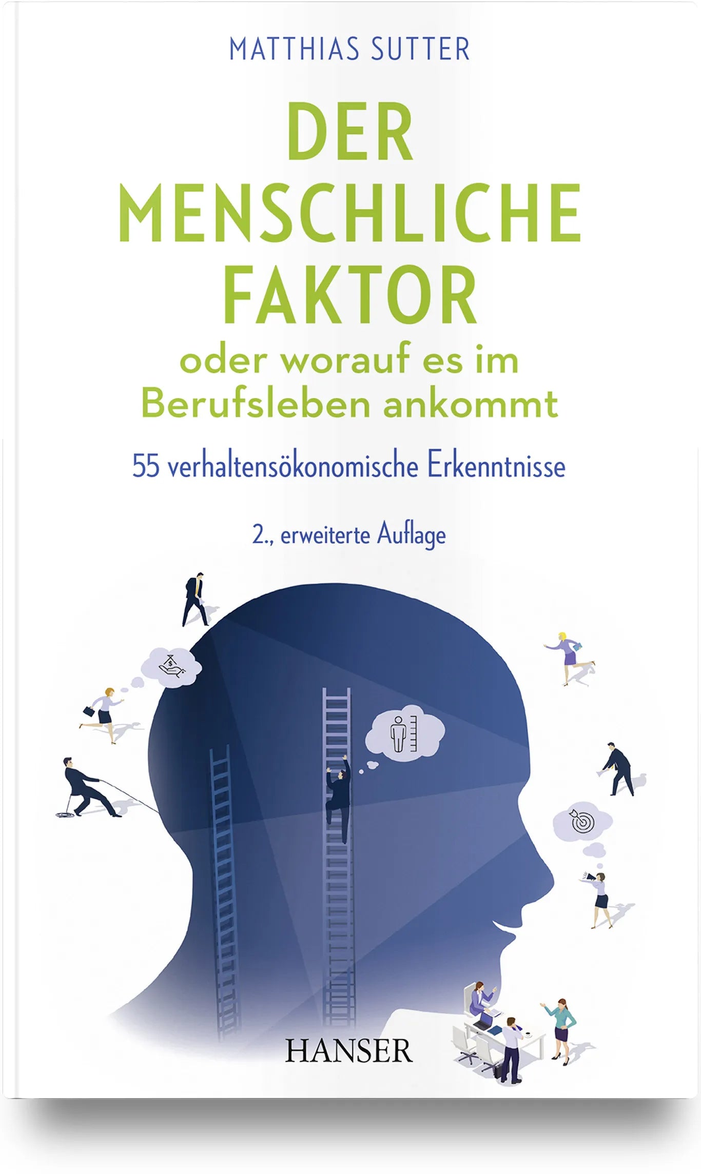 Buchcover von 'Der menschliche Faktor oder worauf es im Berufsleben ankommt' - Gebundene Ausgabe von Matthias Sutter