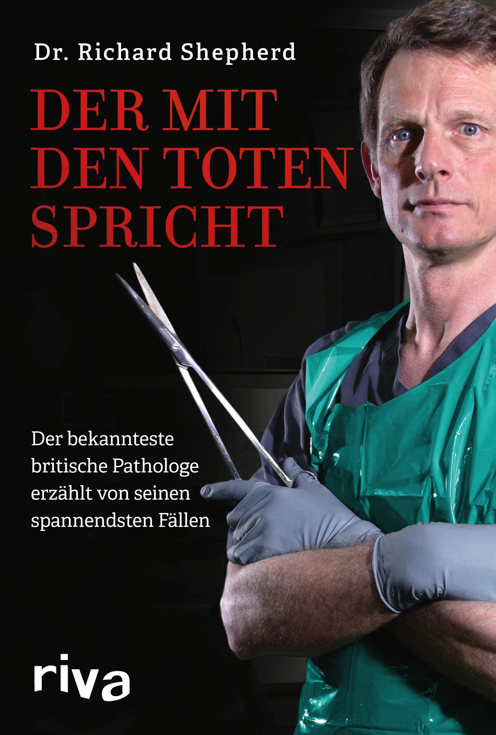 Buchcover von 'Der mit den Toten spricht' - Gebundene Ausgabe von Richard Shepherd