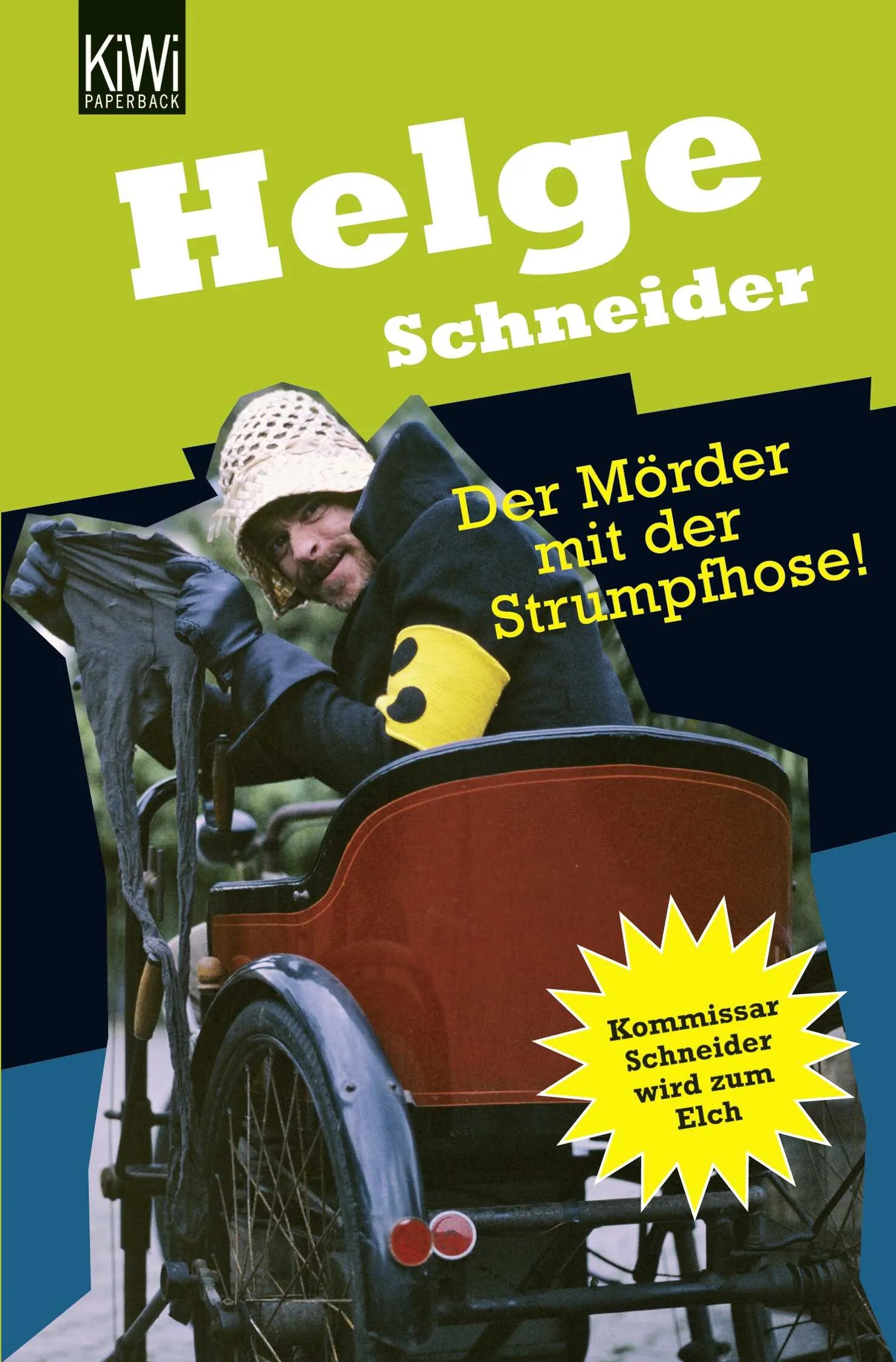 Buchcover von 'Der Mörder mit der Strumpfhose' - Taschenbuch von Helge Schneider
