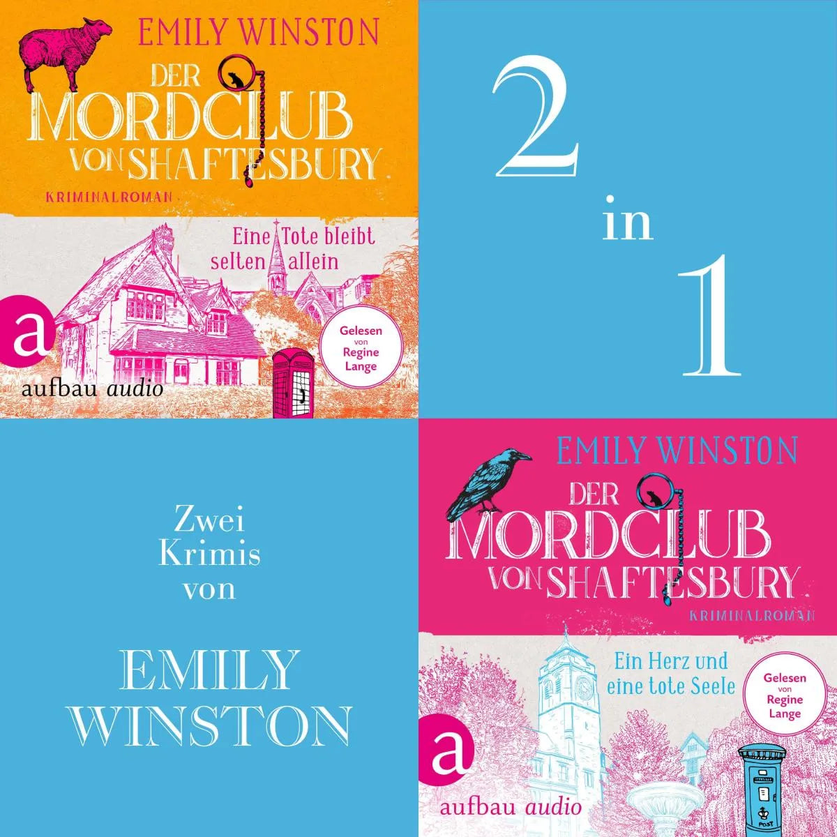 Cover: Der Mordclub von Shaftesbury - Eine Tote bleibt selten allein & Ein Herz und eine tote Seele (Hörbuch Download) von Emily Winston