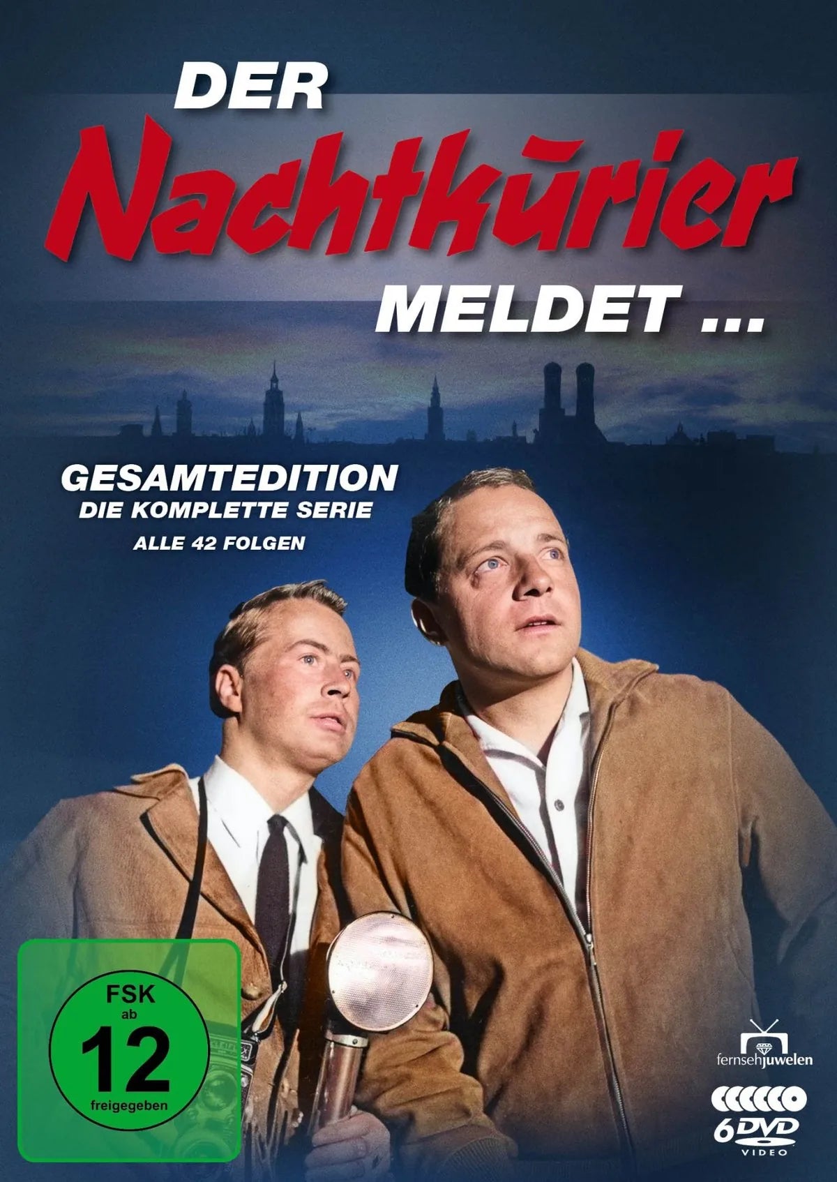 Der Nachtkurier meldet ... Gesamtedition: Die ko - DVD