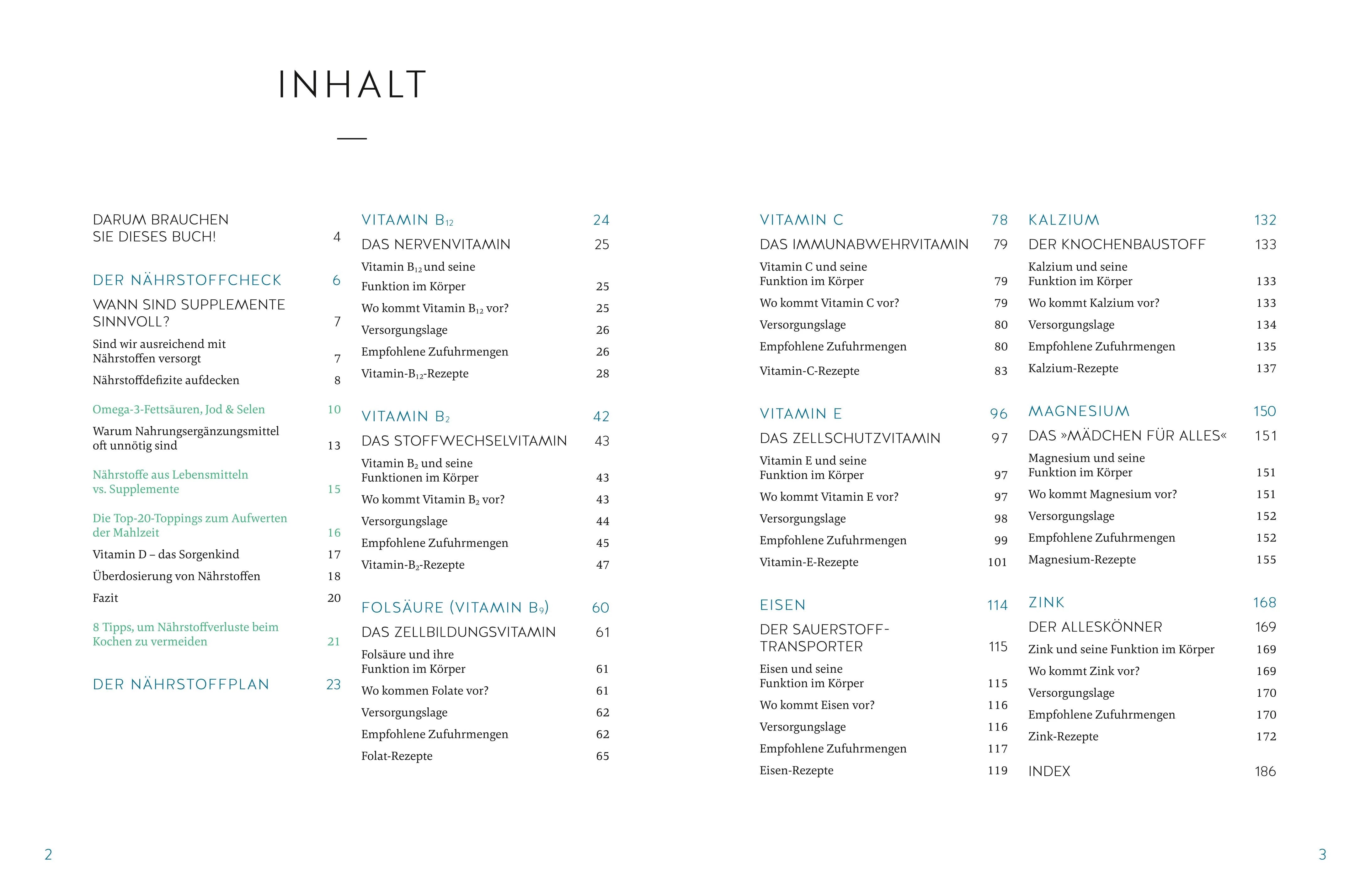 Detailansicht: Der Nährstoff-Plan - Das Kochbuch (Hardcover)