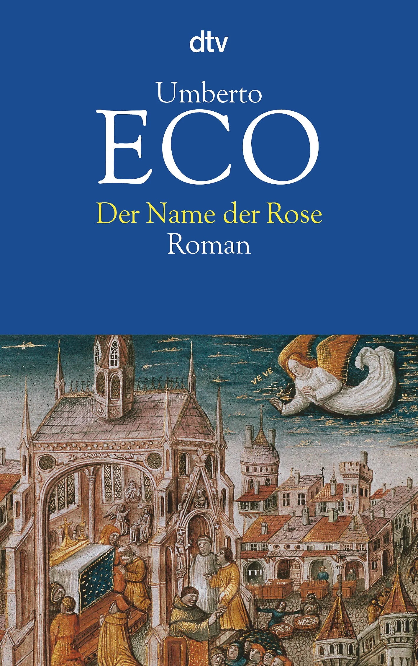 Buchcover von 'Der Name der Rose' - Taschenbuch von Umberto Eco
