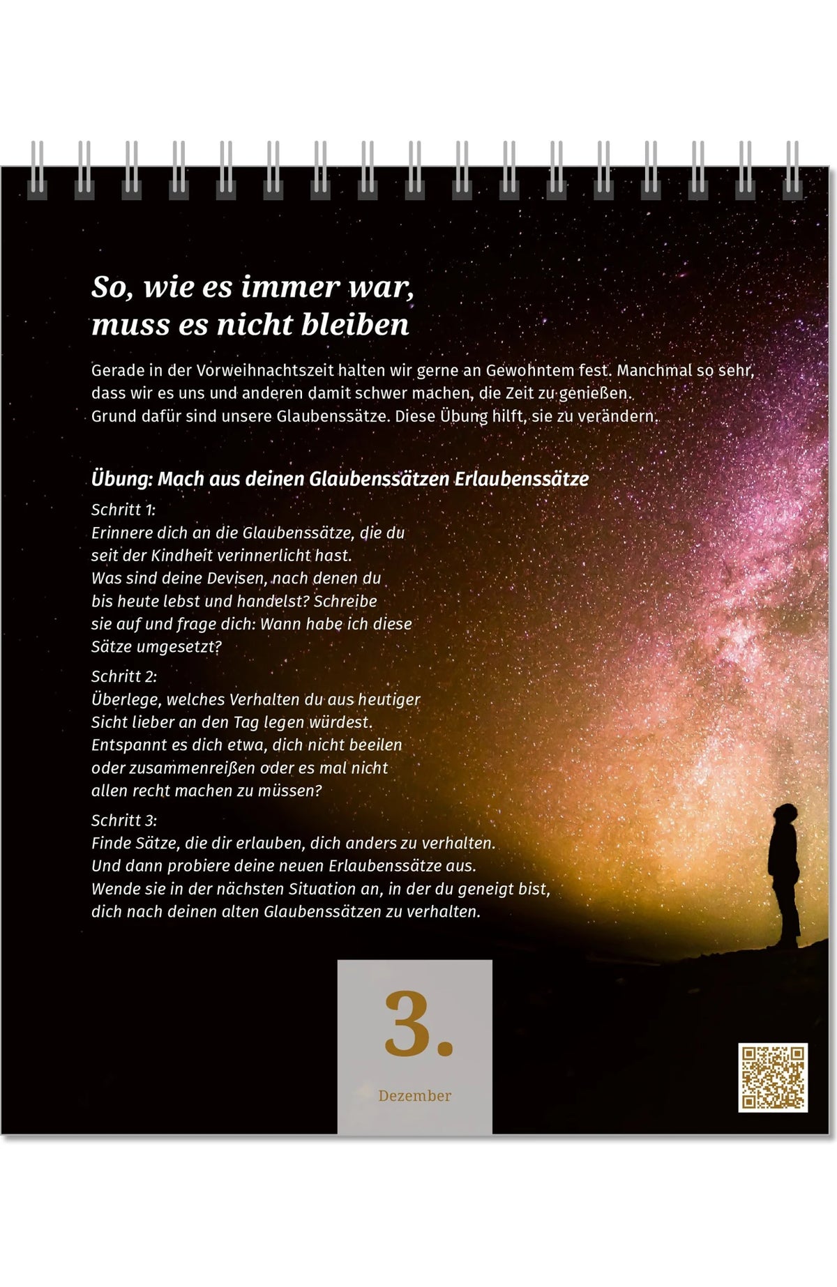 Der PAL Lebensfreude-Adventskalender 2026 – 24 Impulse für mehr Selbstliebe und Gelassenheit in der Vorweihnachtszeit – Ansicht