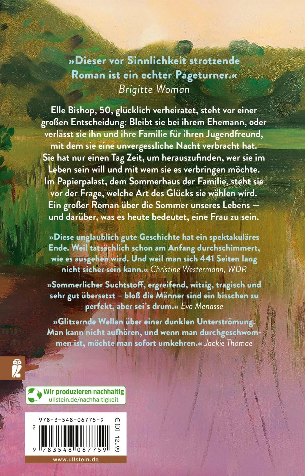 Rückseite: Der Papierpalast (Taschenbuch)