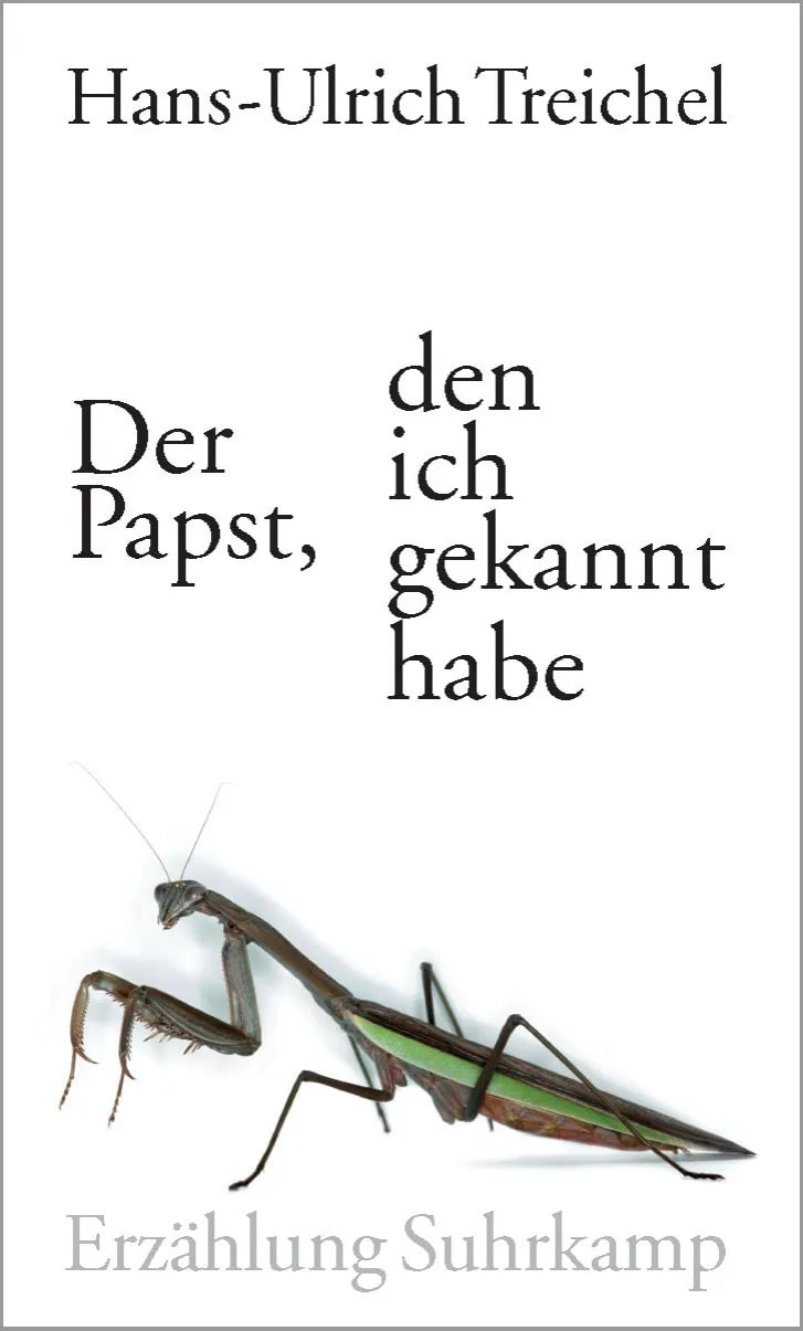 Buchcover von 'Der Papst, den ich gekannt habe' - Gebundene Ausgabe von Hans-Ulrich Treichel