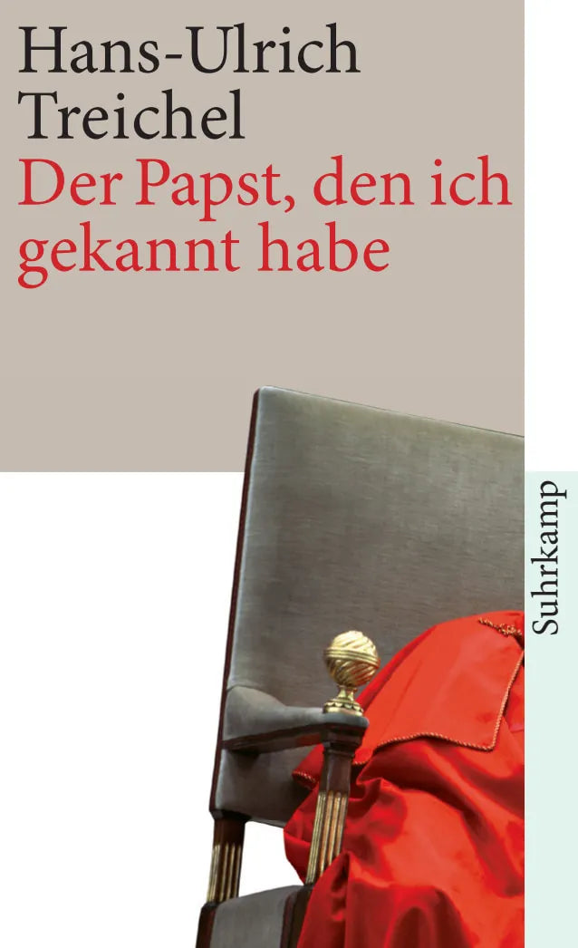 Buchcover von 'Der Papst, den ich gekannt habe' - Taschenbuch von Hans-Ulrich Treichel