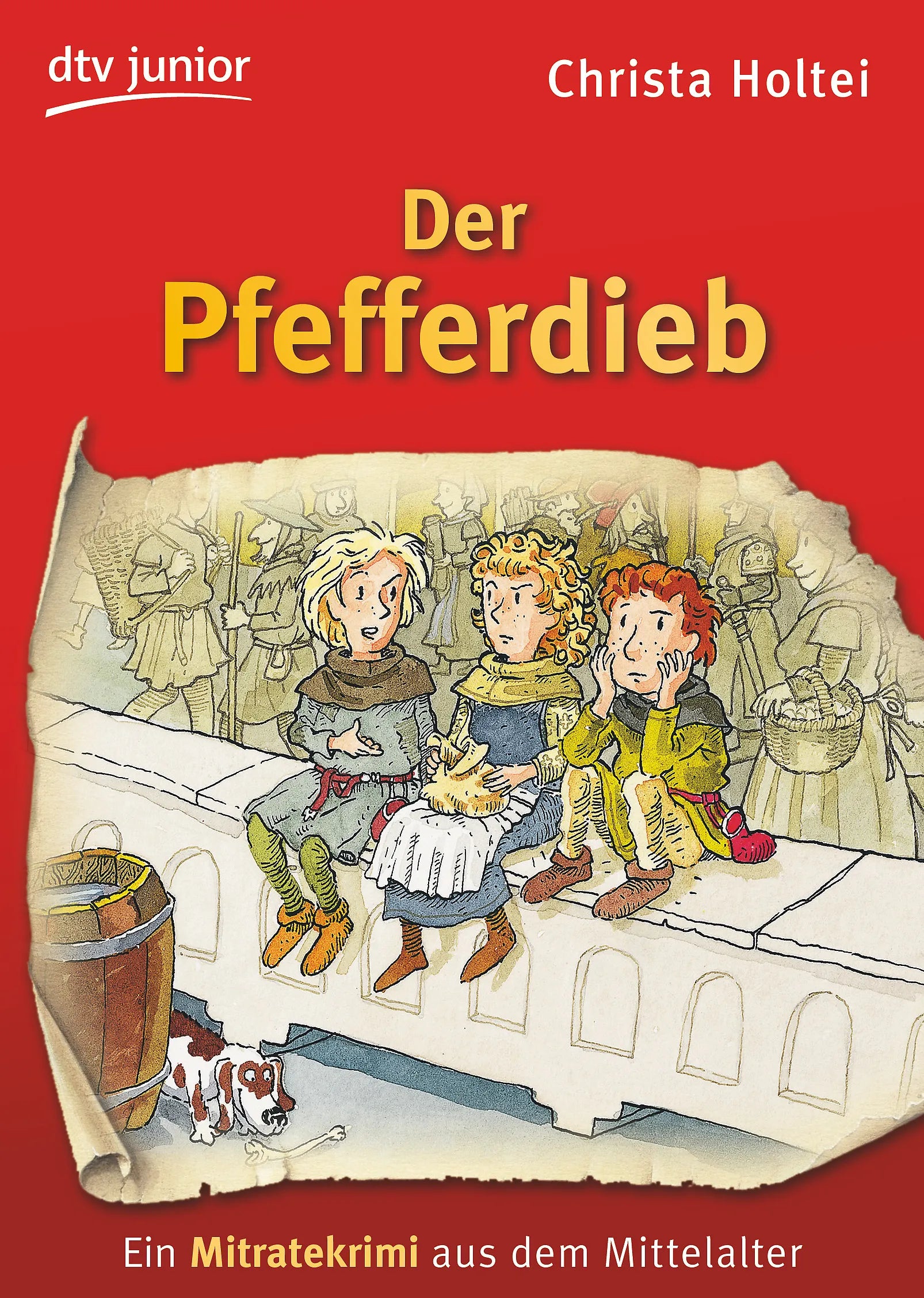 Buchcover von 'Der Pfefferdieb' - Taschenbuch von Christa Holtei