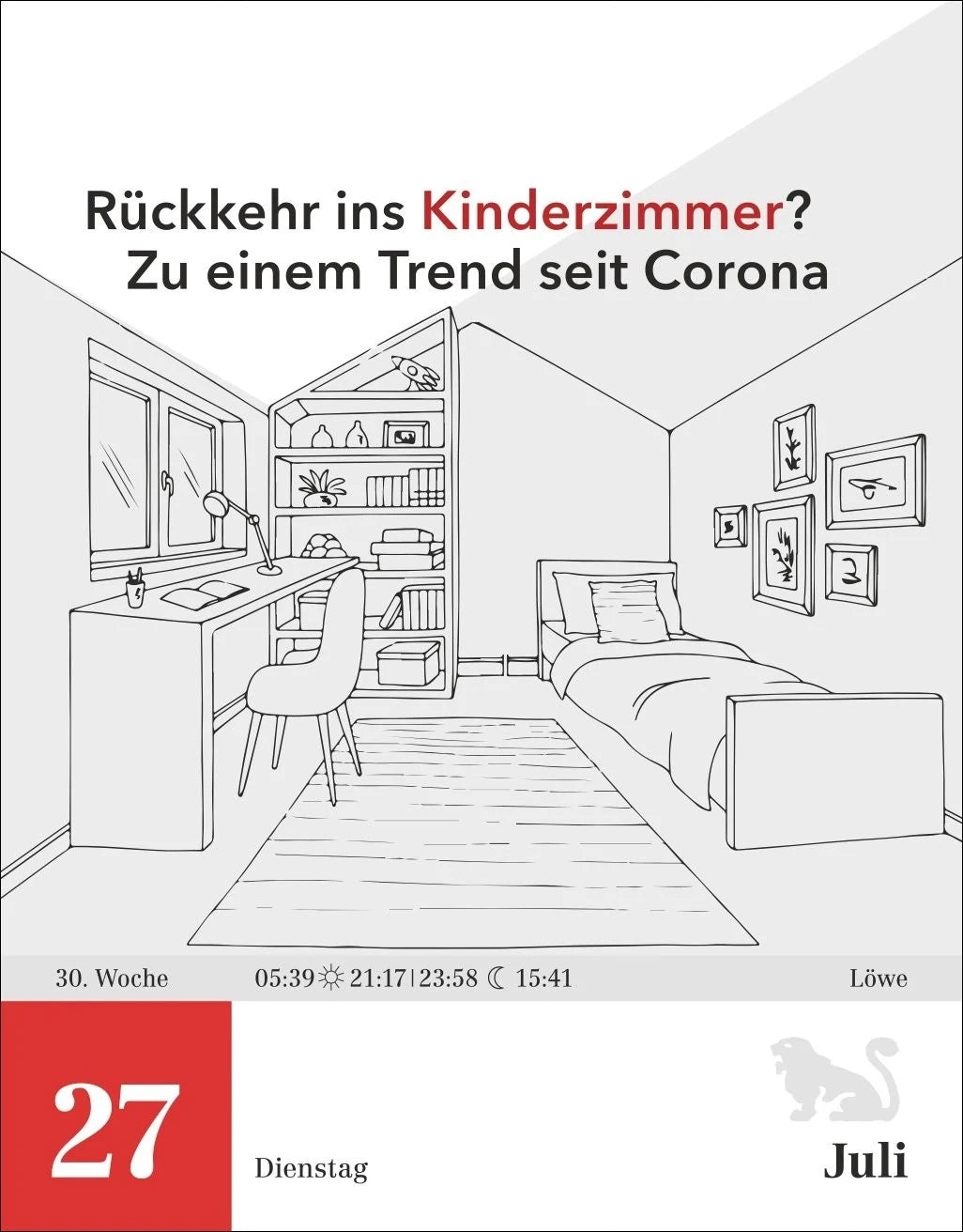Der Philosophie-Kalender Tagesabreißkalender 2027 – Ansicht
