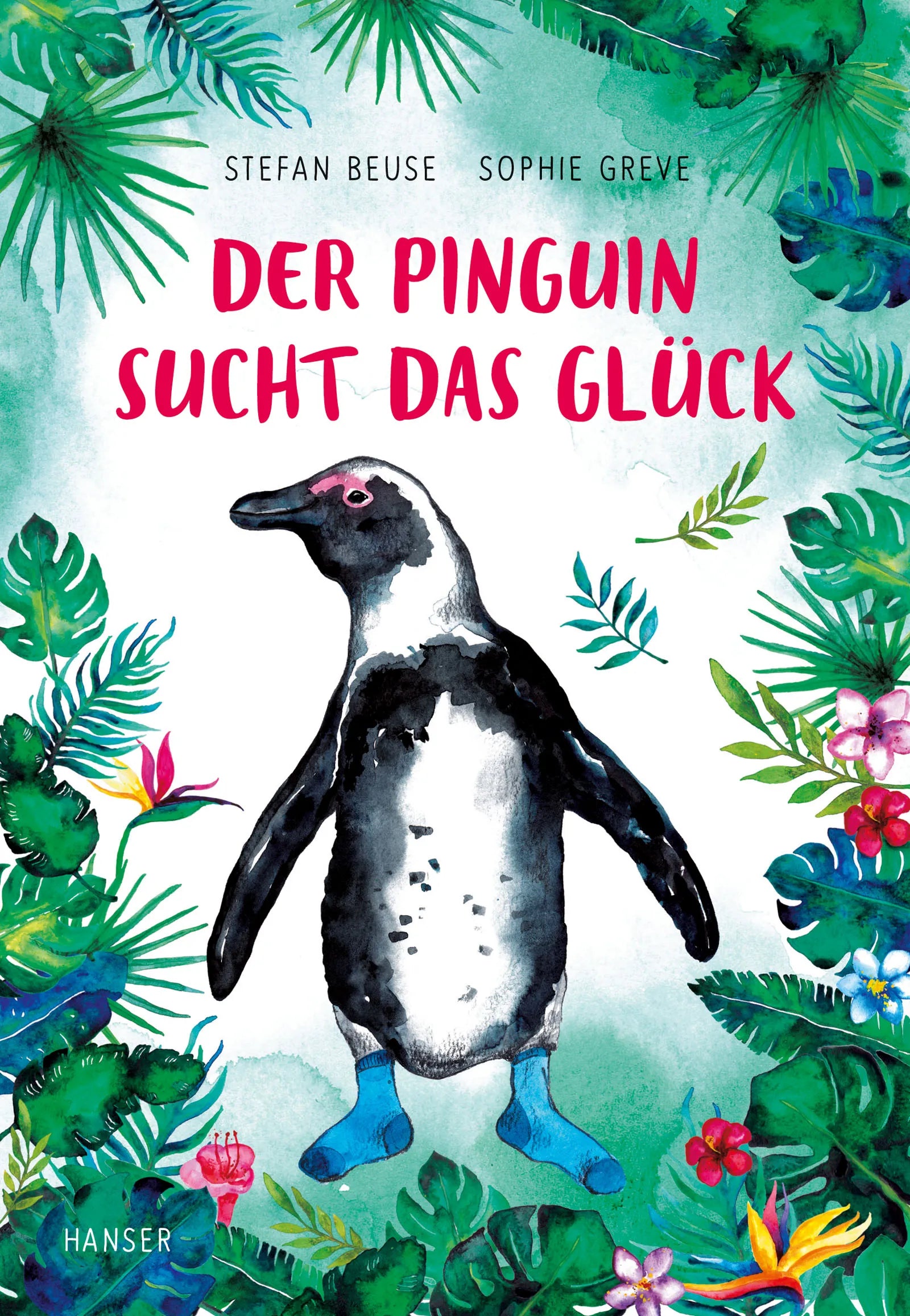 Buchcover von 'Der Pinguin sucht das Glück' - Gebundene Ausgabe von Stefan Beuse