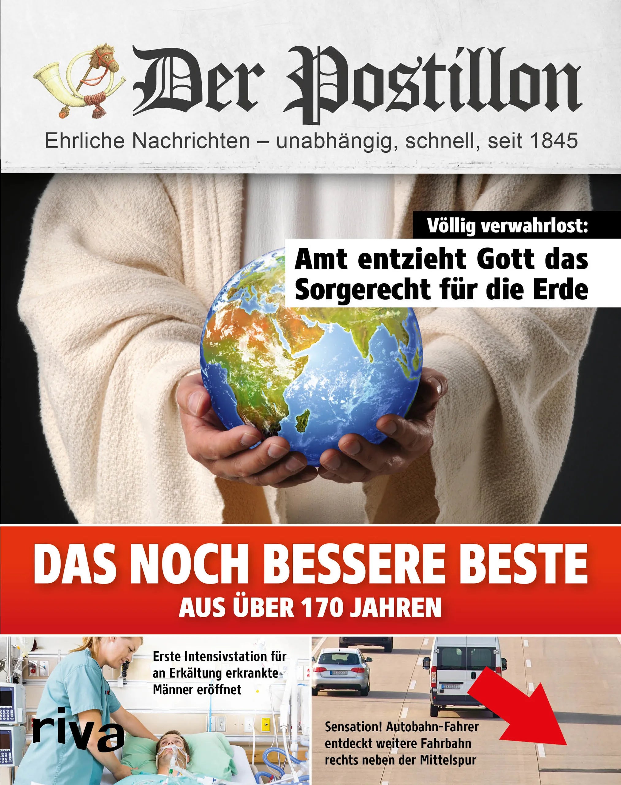 Buchcover von 'Der Postillon' - Taschenbuch von Stefan Sichermann