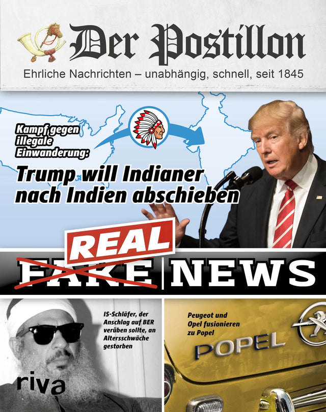 Buchcover von 'Der Postillon' - Taschenbuch von Stefan Sichermann