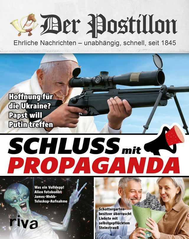 Buchcover von 'Der Postillon' - Taschenbuch von Stefan Sichermann