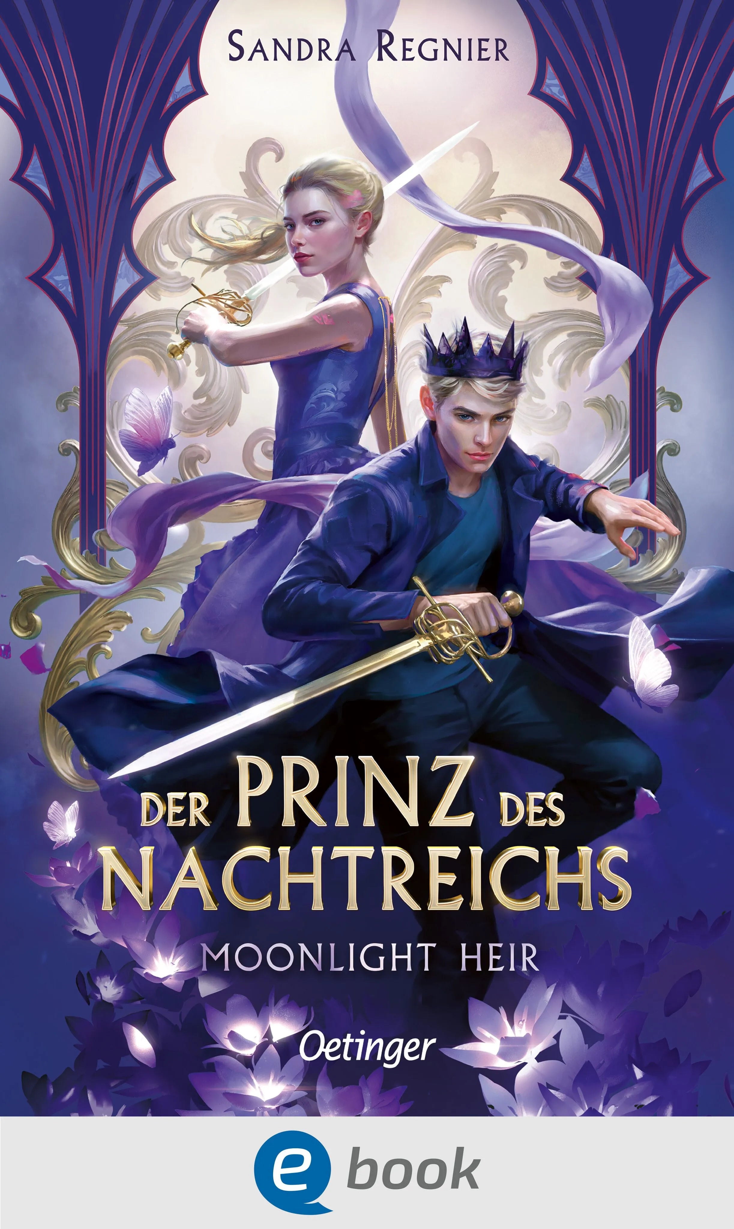 Cover: Der Prinz des Nachtreichs 2. Moonlight Heir (E-Book) von Sandra Regnier