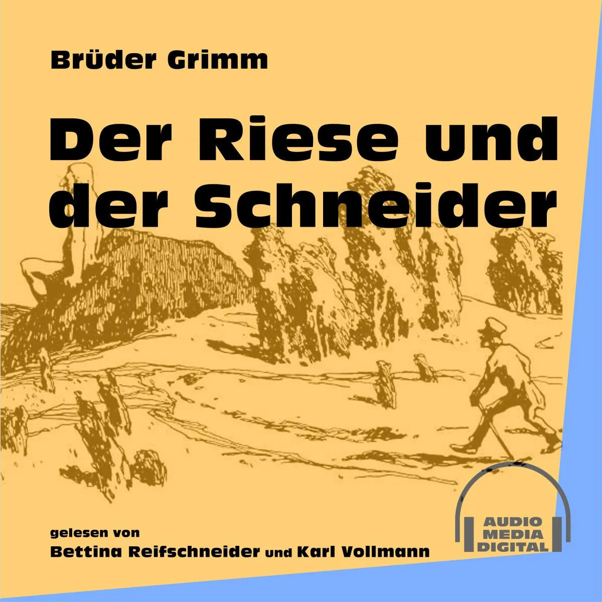 Cover: Der Riese und der Schneider (Hörbuch Download) von Brüder Grimm