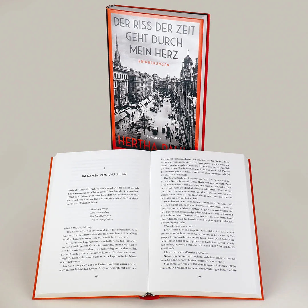 Produktansicht: Der Riss der Zeit geht durch mein Herz (Gebundene Ausgabe)