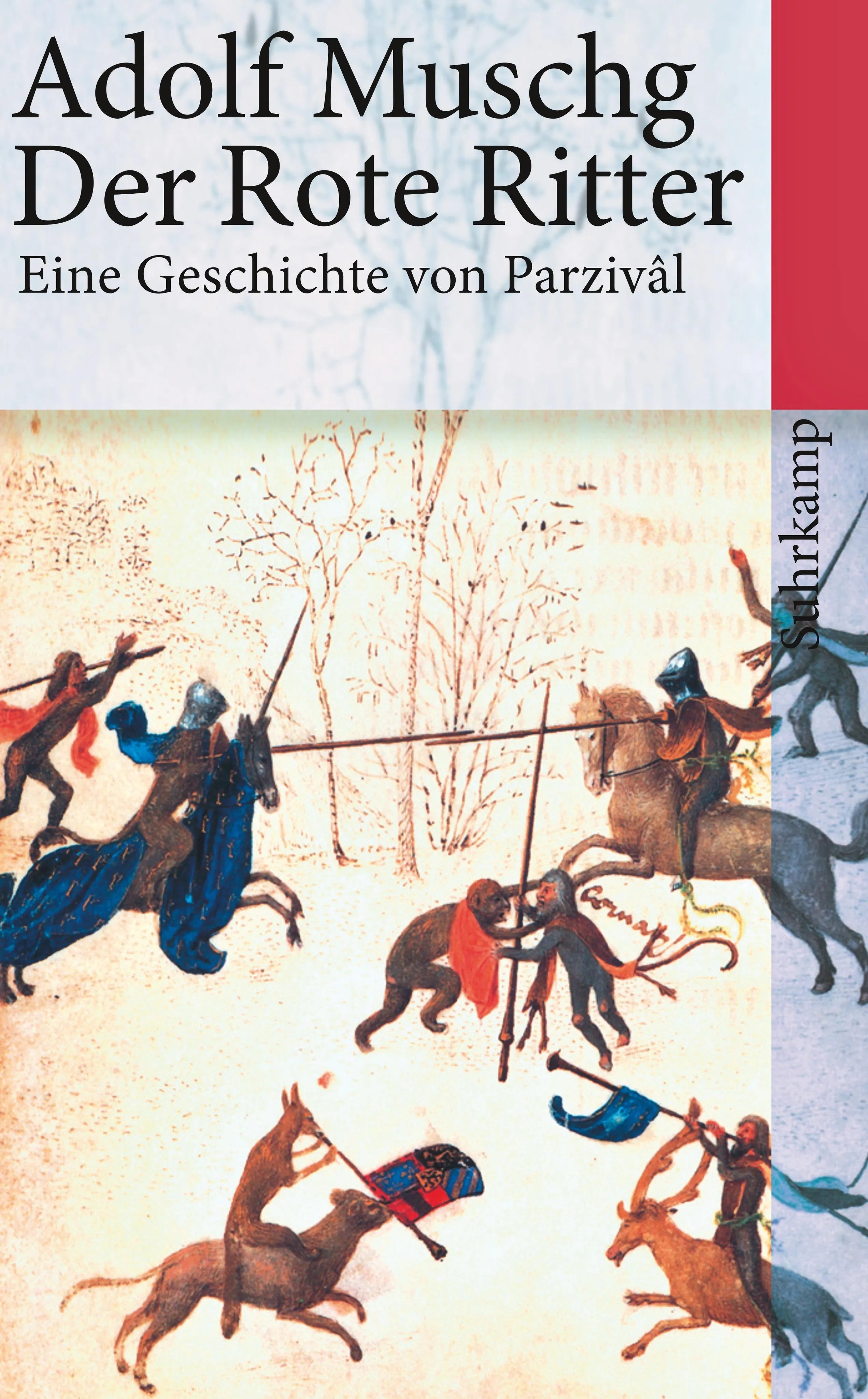 Buchcover von 'Der Rote Ritter' - Paperback von Adolf Muschg