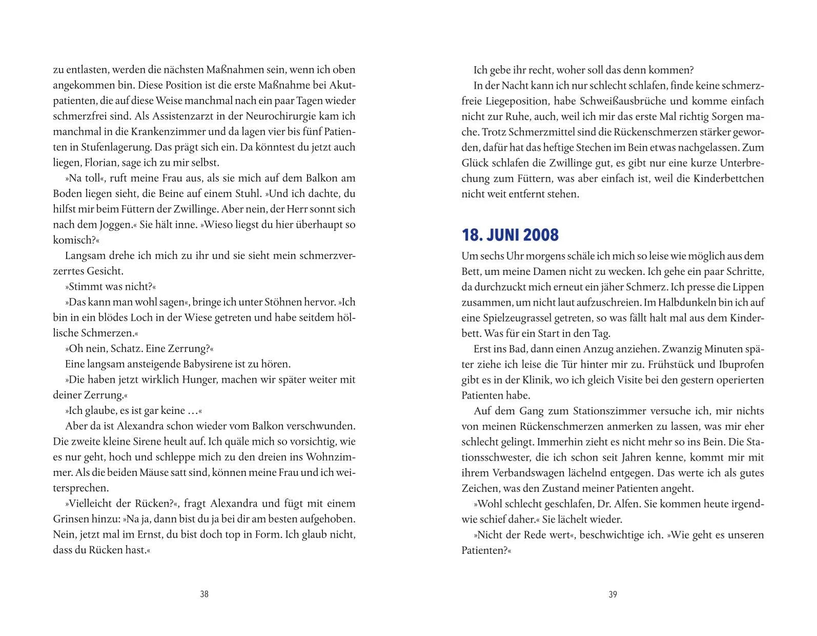 Produktansicht: Der Rückenoperateur, der sich nicht selbst operieren konnte (Gebundene Ausgabe)
