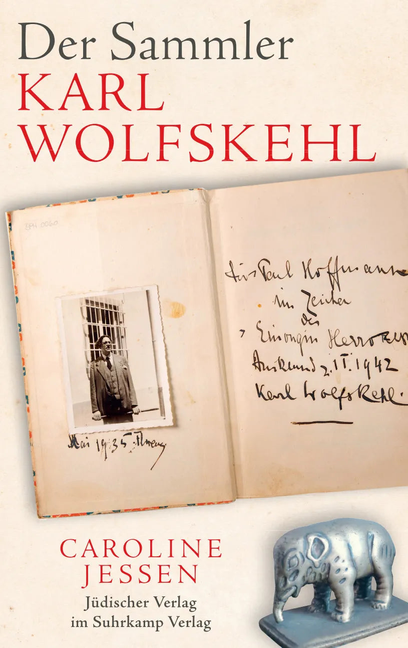 Buchcover von 'Der Sammler Karl Wolfskehl' - Gebundene Ausgabe von Caroline Jessen