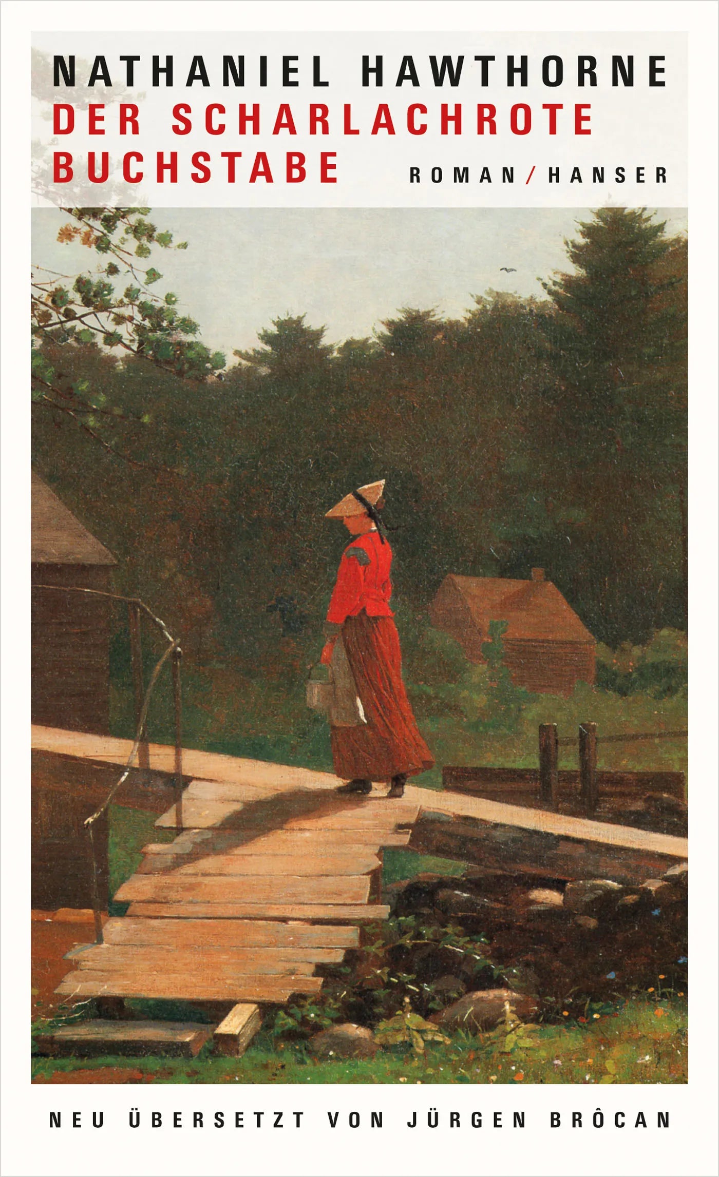 Buchcover von 'Der scharlachrote Buchstabe' - Gebundene Ausgabe von Nathaniel Hawthorne