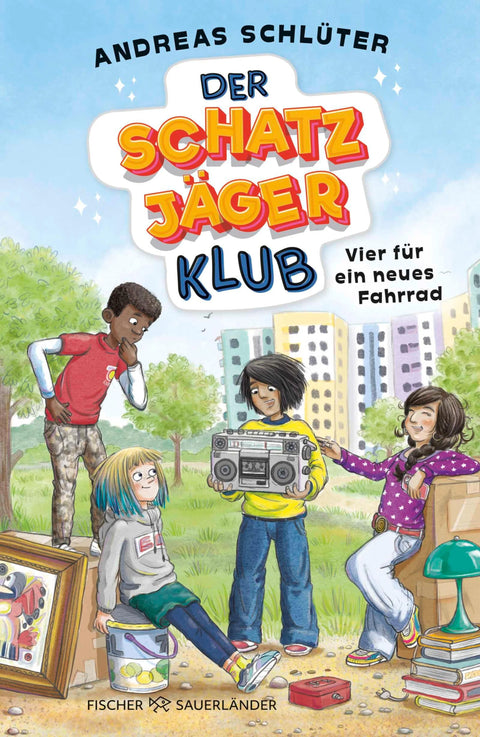 Der Schatzjäger-Klub - Vier für ein neues Fahrrad EBOOK