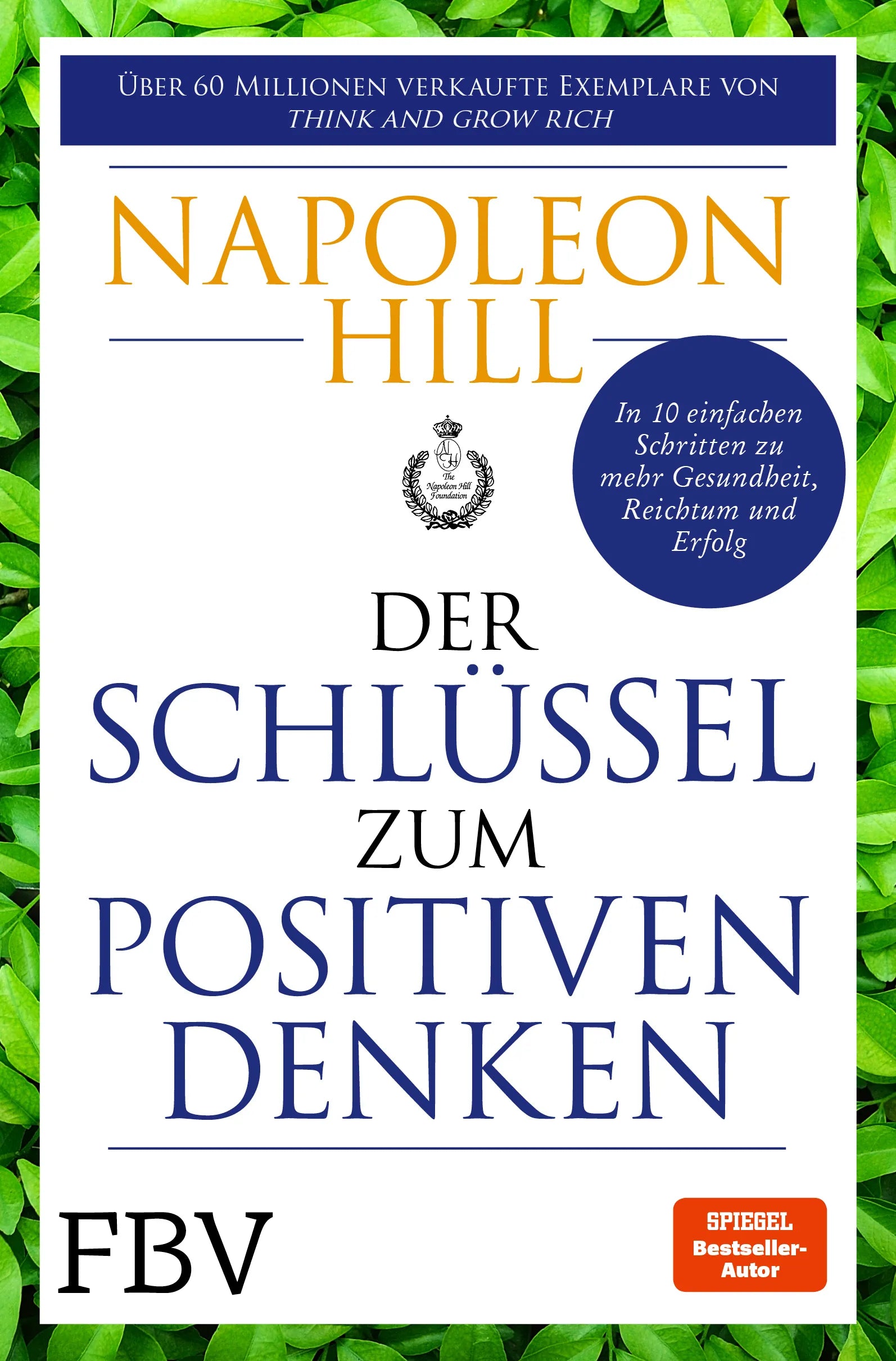 Buchcover von 'Der Schlüssel zum positiven Denken' - Taschenbuch von Napoleon Hill