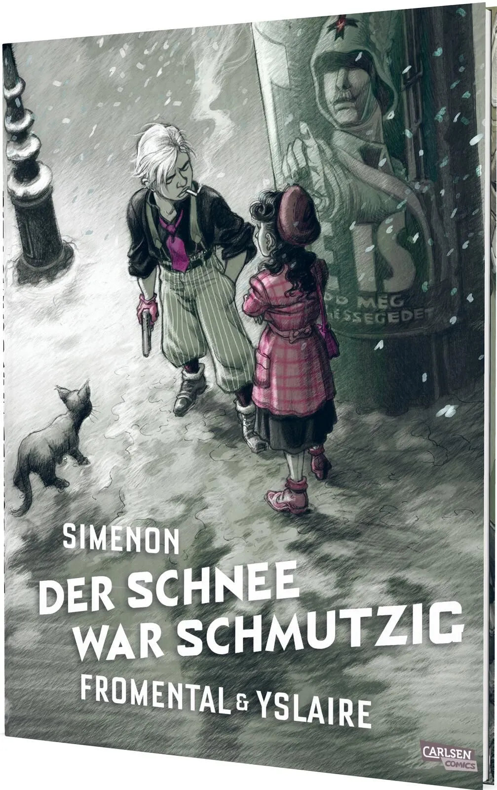 Cover: Der Schnee war schmutzig (Hardcover) von Georges Simenon