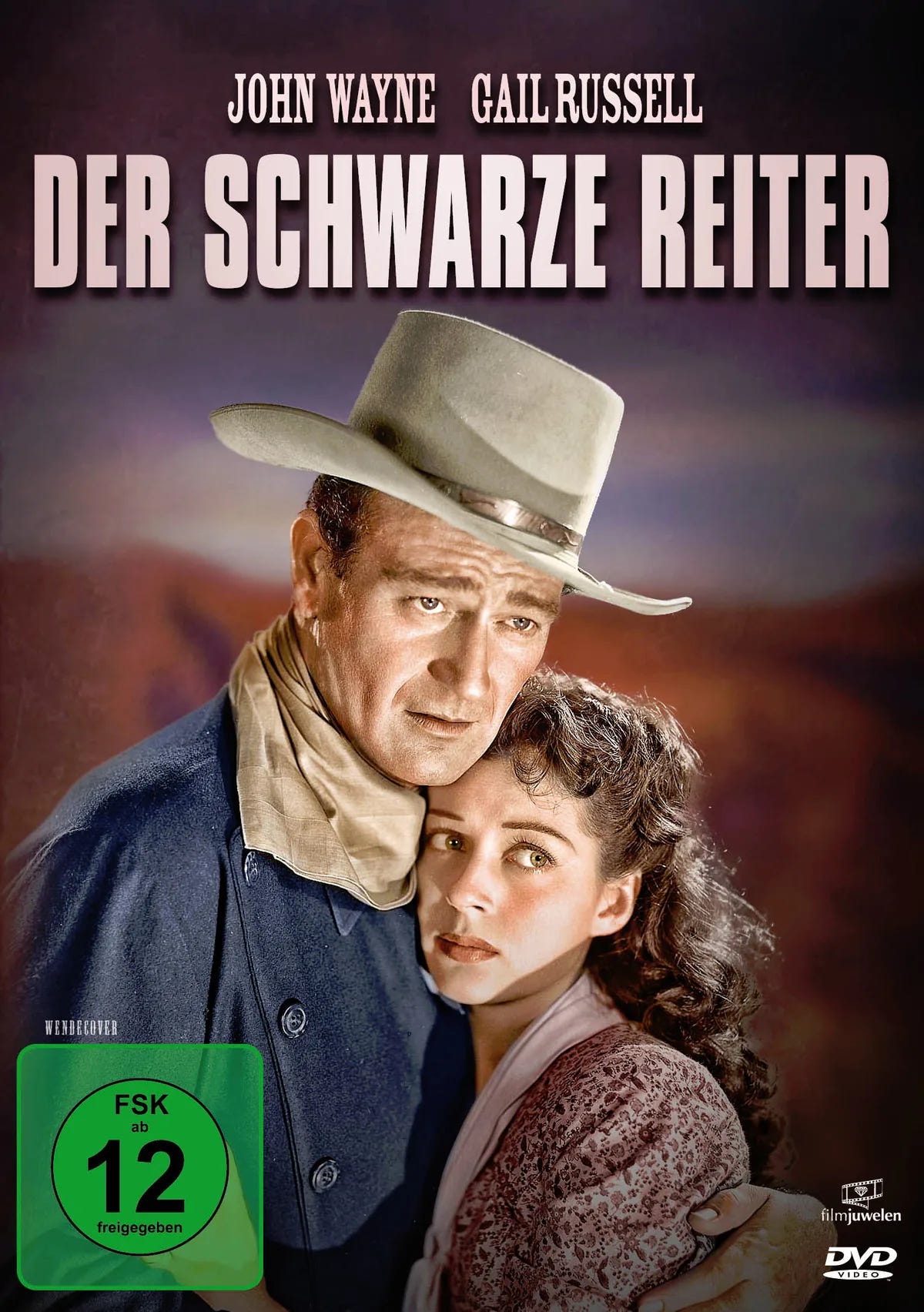 Der schwarze Reiter - John Wayne - DVD