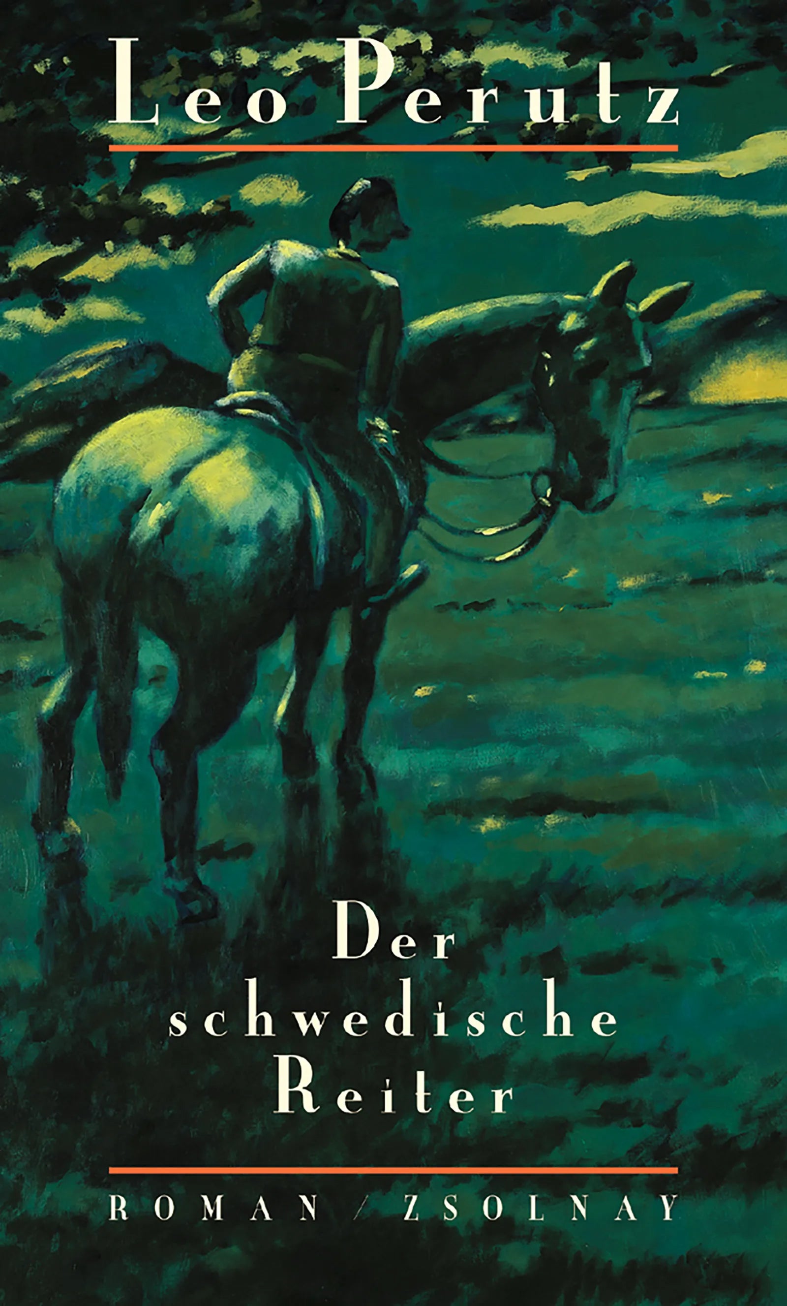 Buchcover von 'Der schwedische Reiter' - Gebundene Ausgabe von Leo Perutz