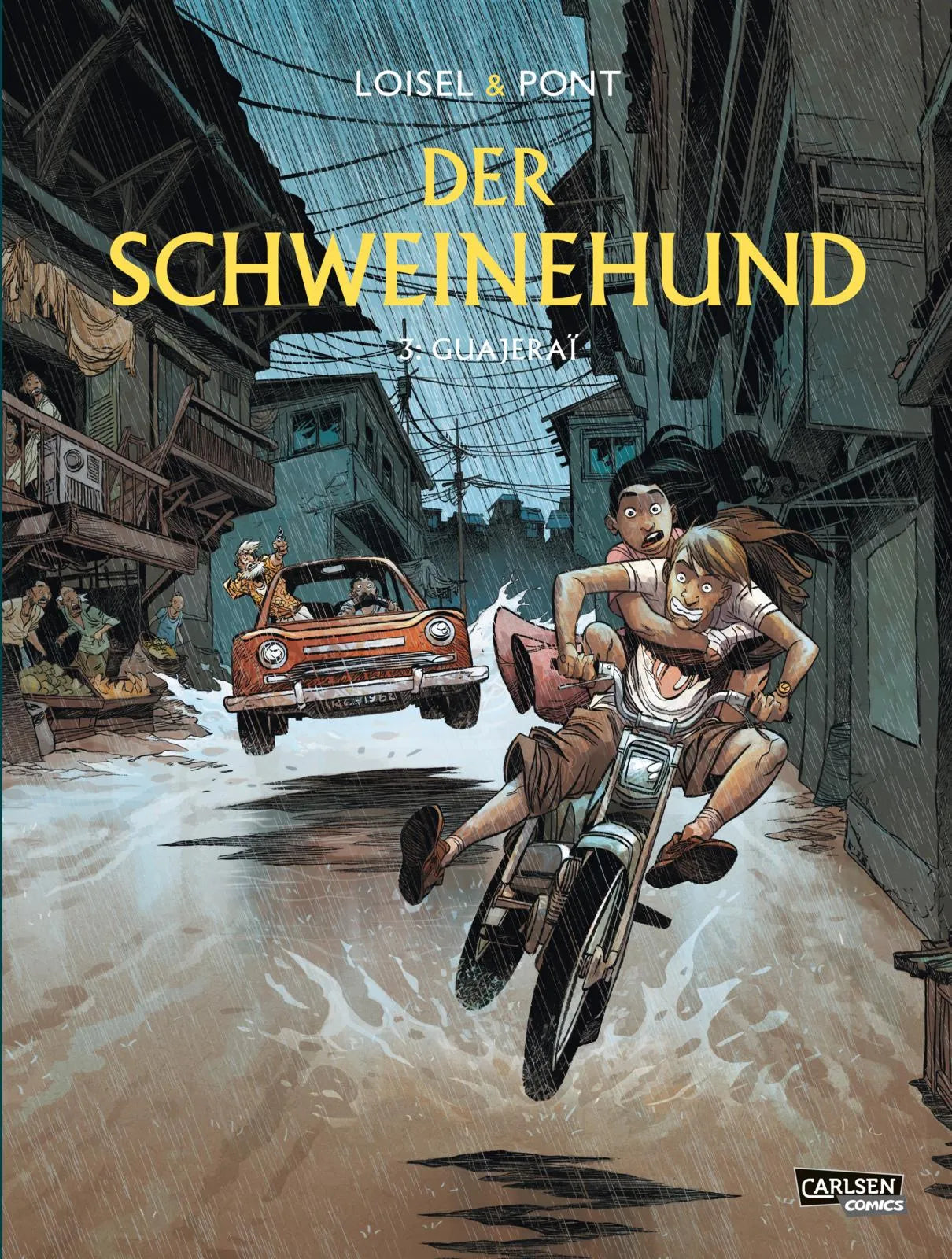 Buchcover von 'Der Schweinehund 3: Guajeraï' - Gebundene Ausgabe von Régis Loisel