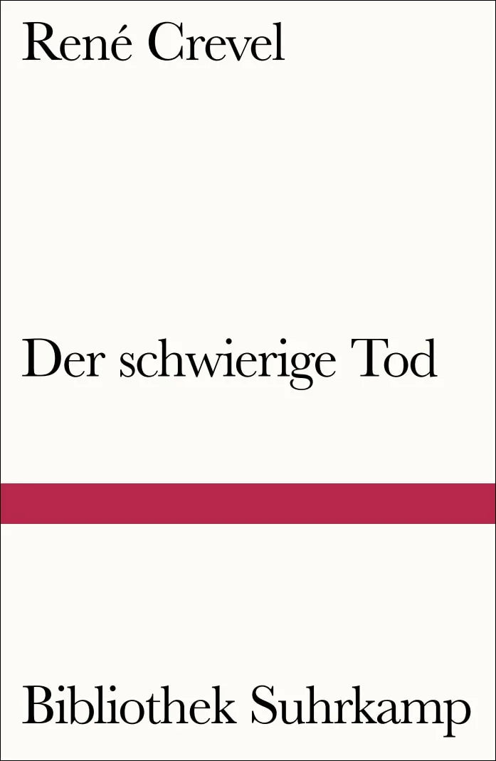 Buchcover von 'Der schwierige Tod' - Taschenbuch von René Crevel