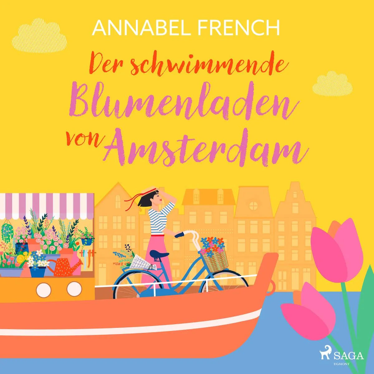 Cover: Der schwimmende Blumenladen von Amsterdam (Hörbuch Download) von Annabel French