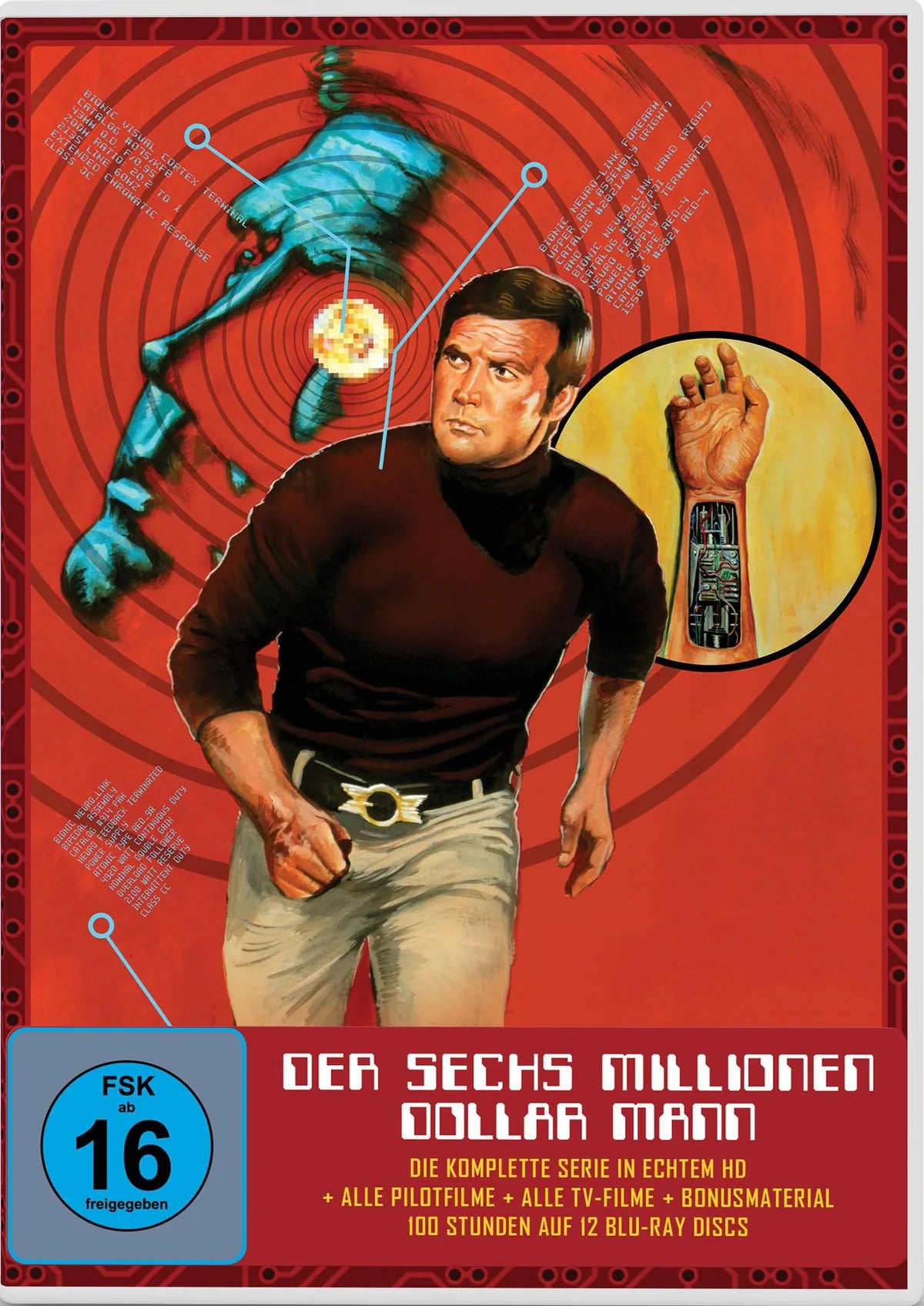 Der Sechs Millionen Dollar Mann - Die komplette - Blu-ray Disc