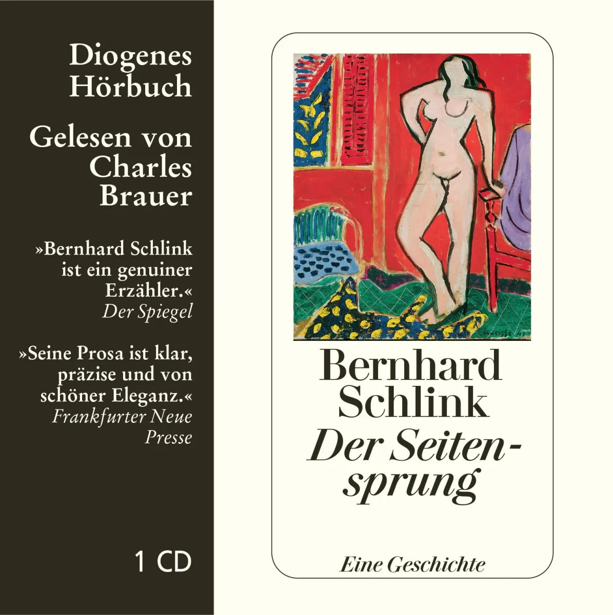 Buchcover von 'Der Seitensprung' - Hörbuch (CD) von Bernhard Schlink